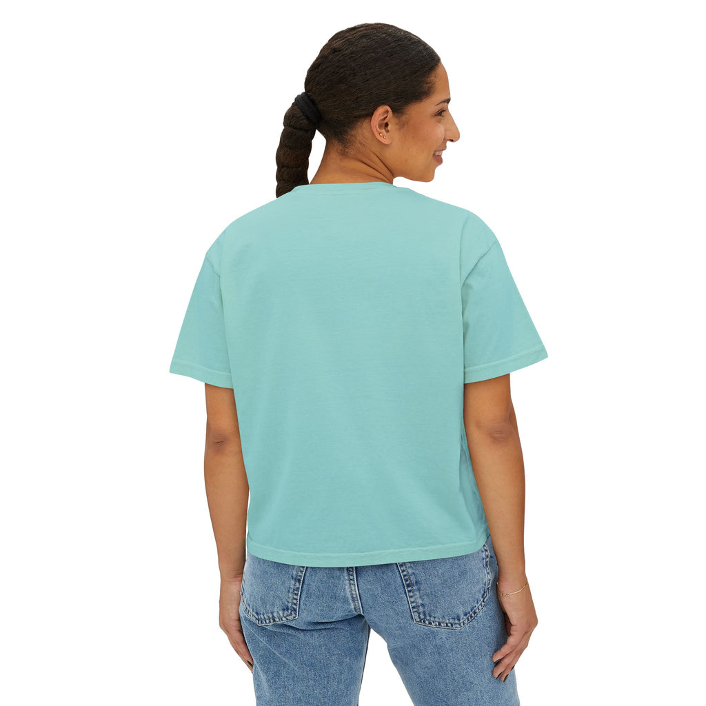 T-shirt ample femme Salty Veins – Coucher de soleil sur la plage