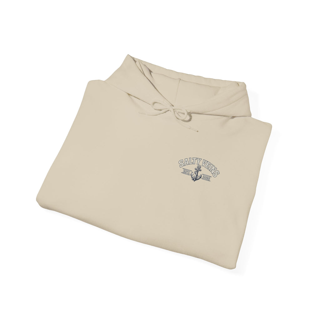Salty Veins Support Local Fishermen Hoodie