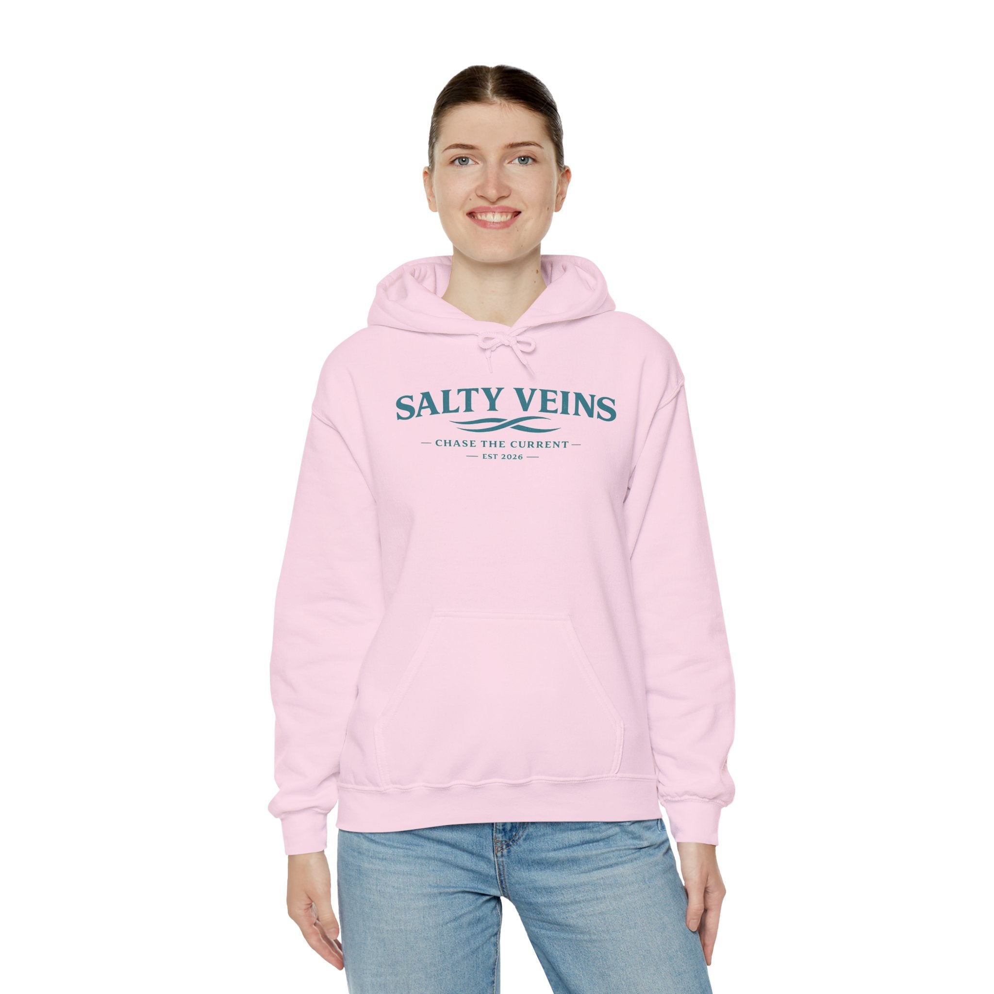 Salty Veins Hoodie — Chase the Current Sweatshirt