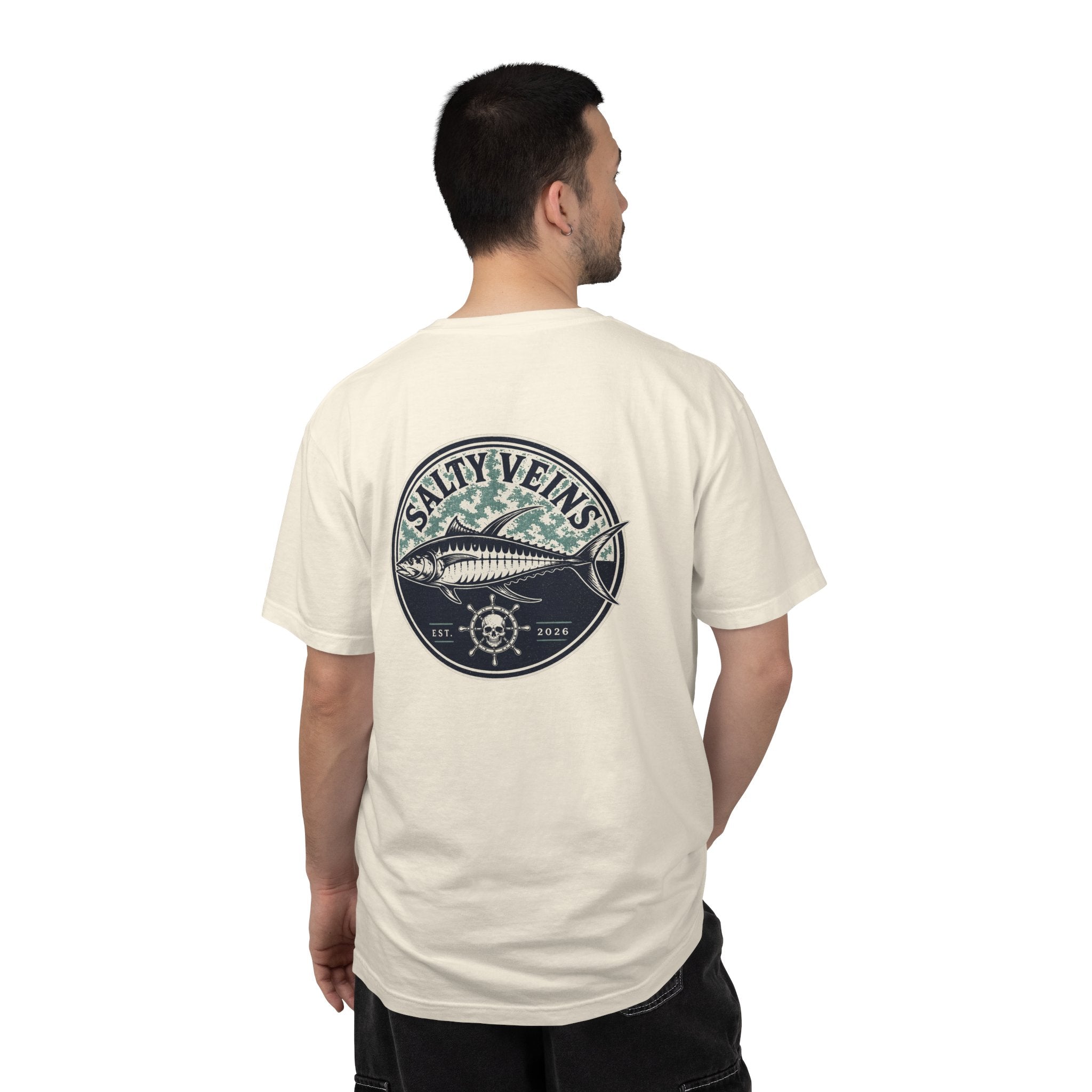 Salty Veins Tuna Fish Tee