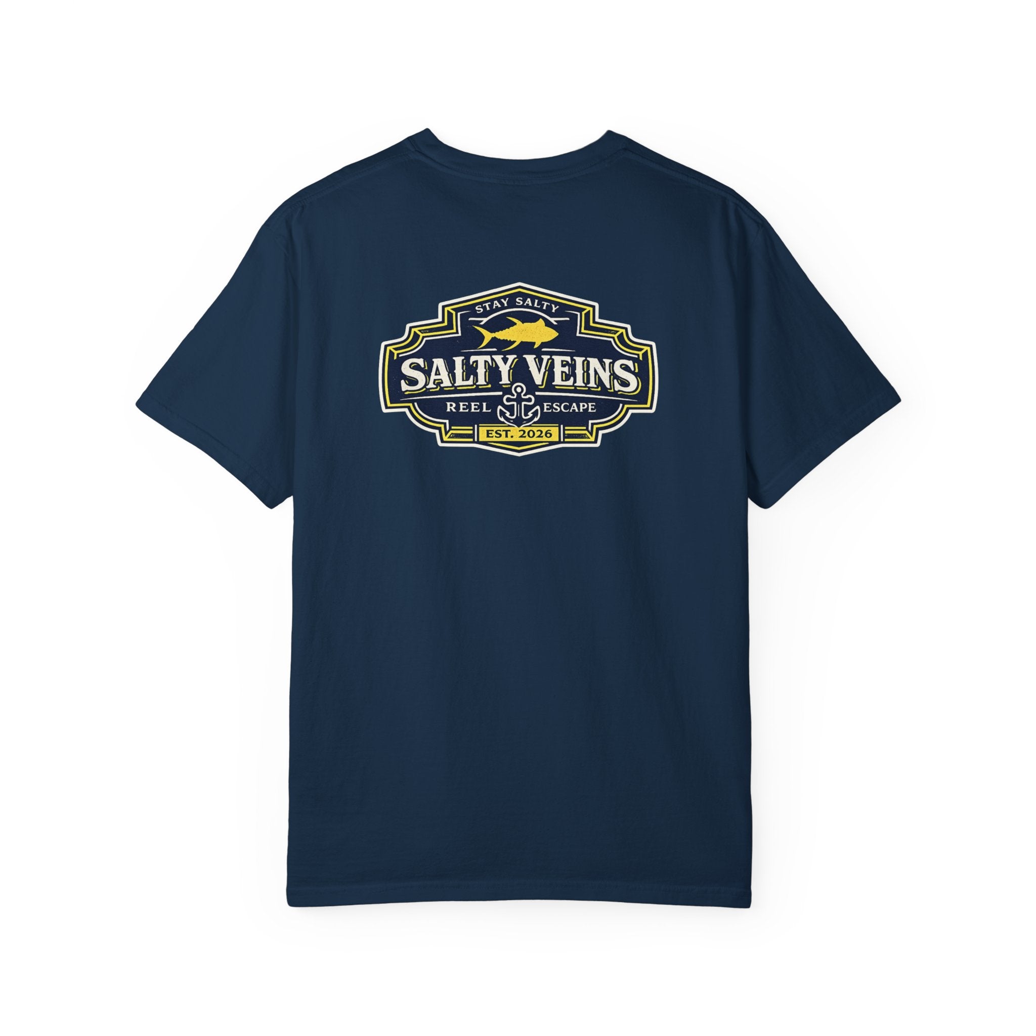 Salty Veins Reel Escape Fishing Tee