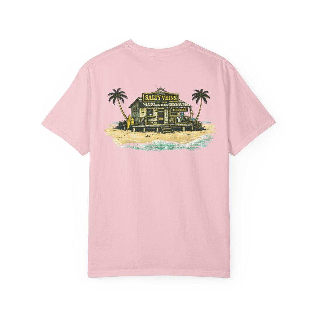 T-shirt Salty Veins Beach Shack