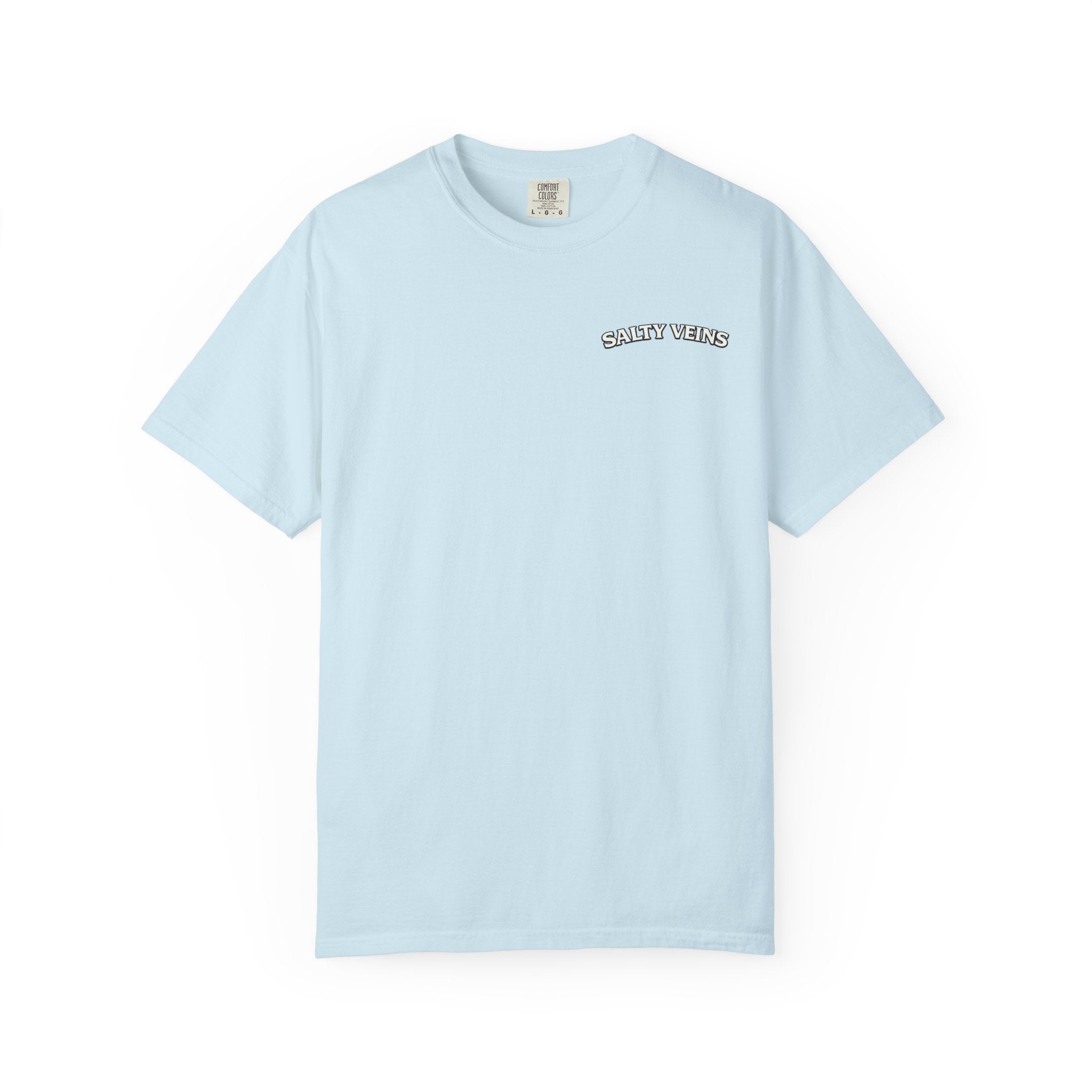 Salty Veins Lobster Tee — 'Cracking Claws' Graphic T-Shirt