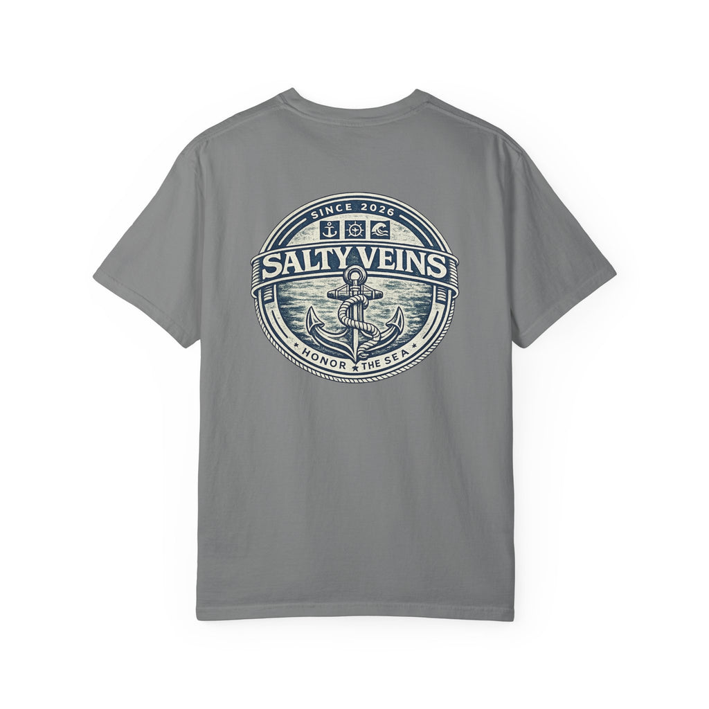 Salty Veins Honor the Sea Tee