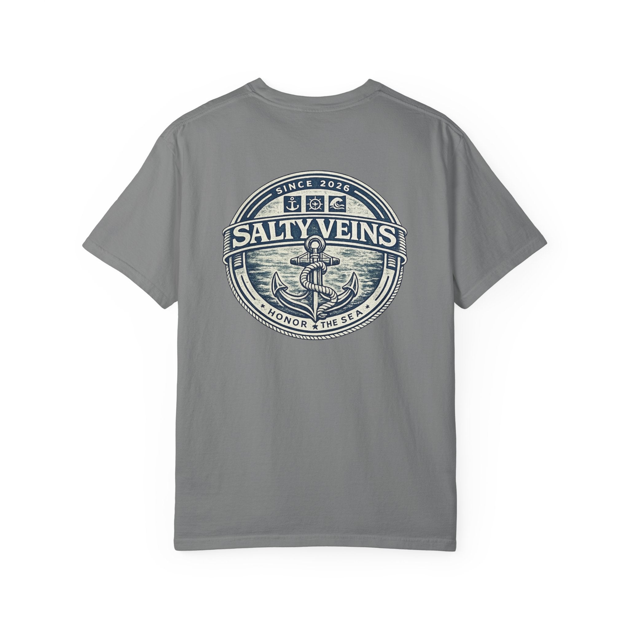 Salty Veins Honor the Sea Tee