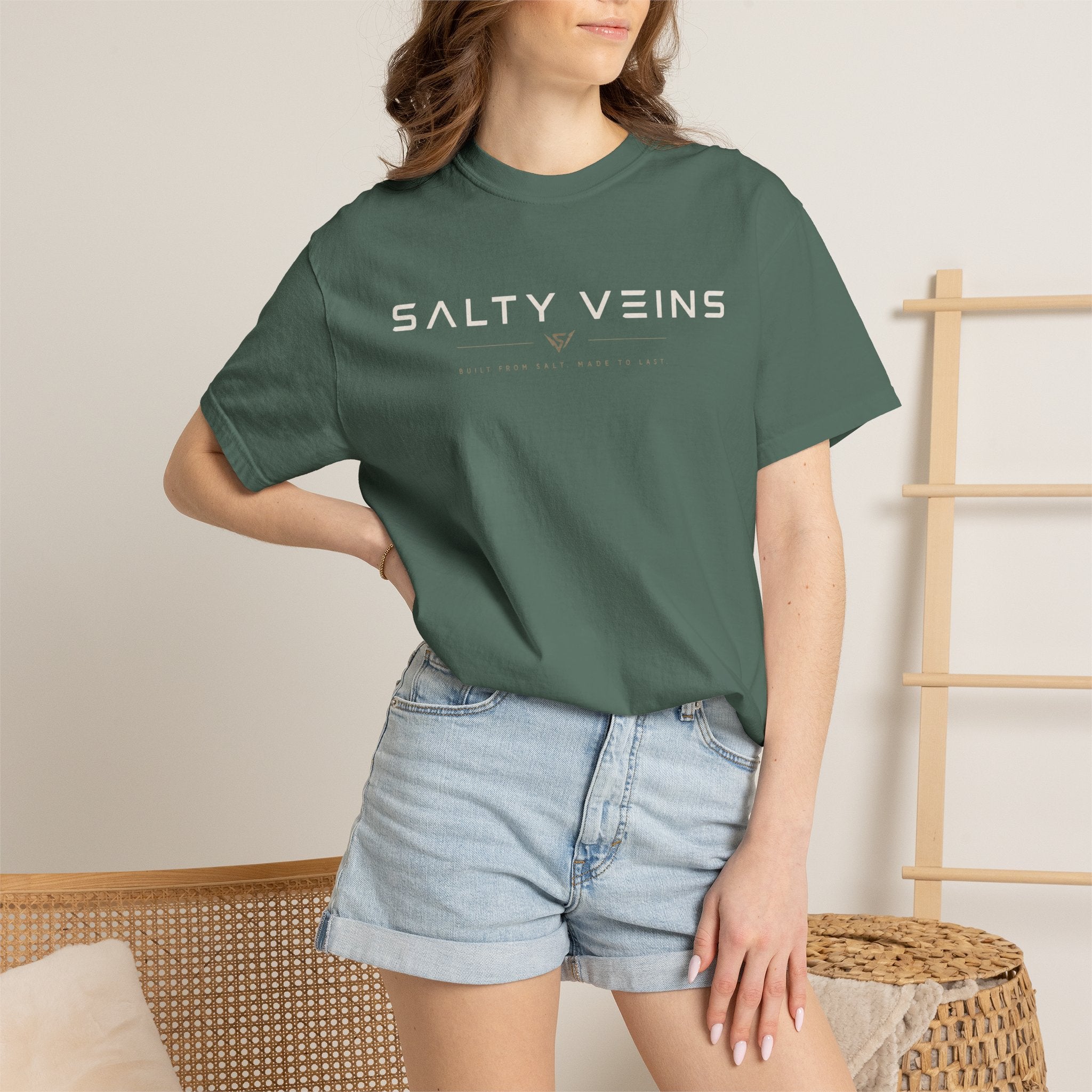 Salty Veins Built from Salt Tee
