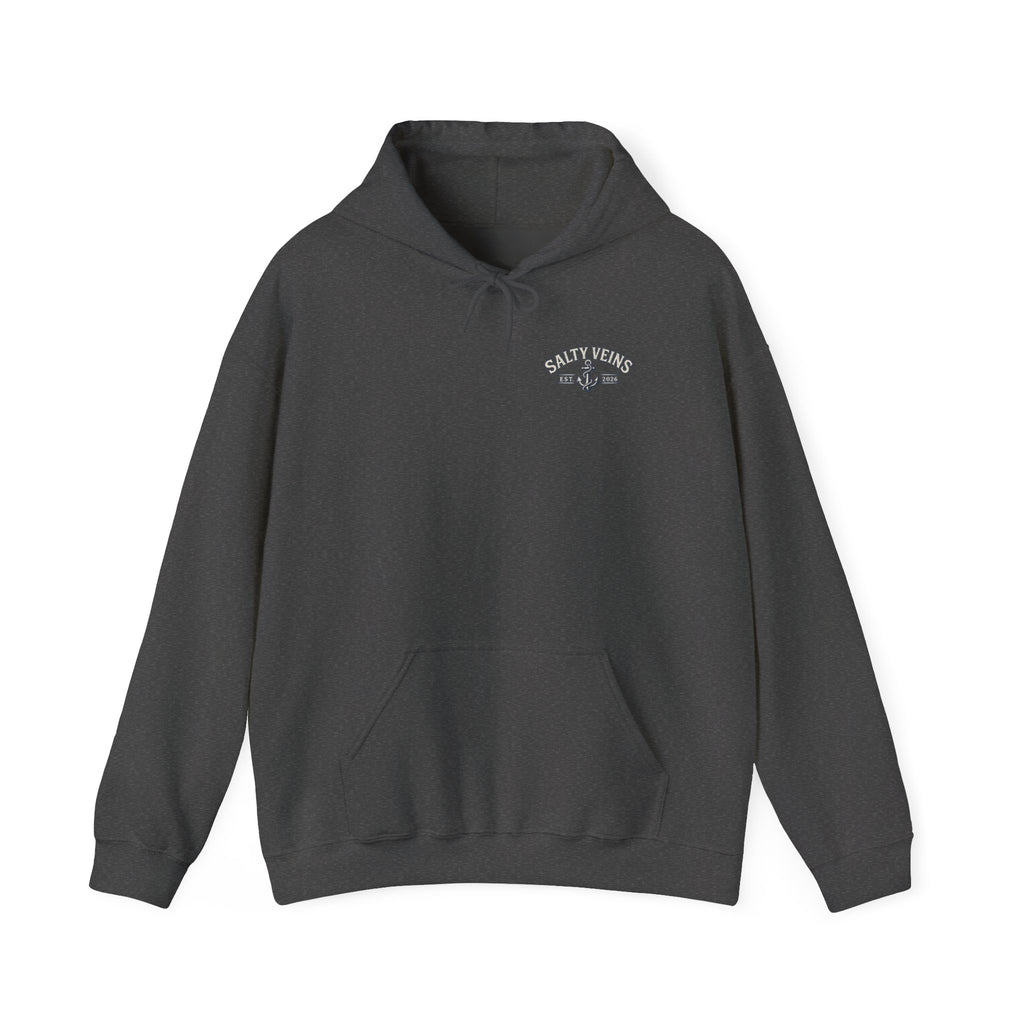 Salty Veins Support Local Fishermen Hoodie