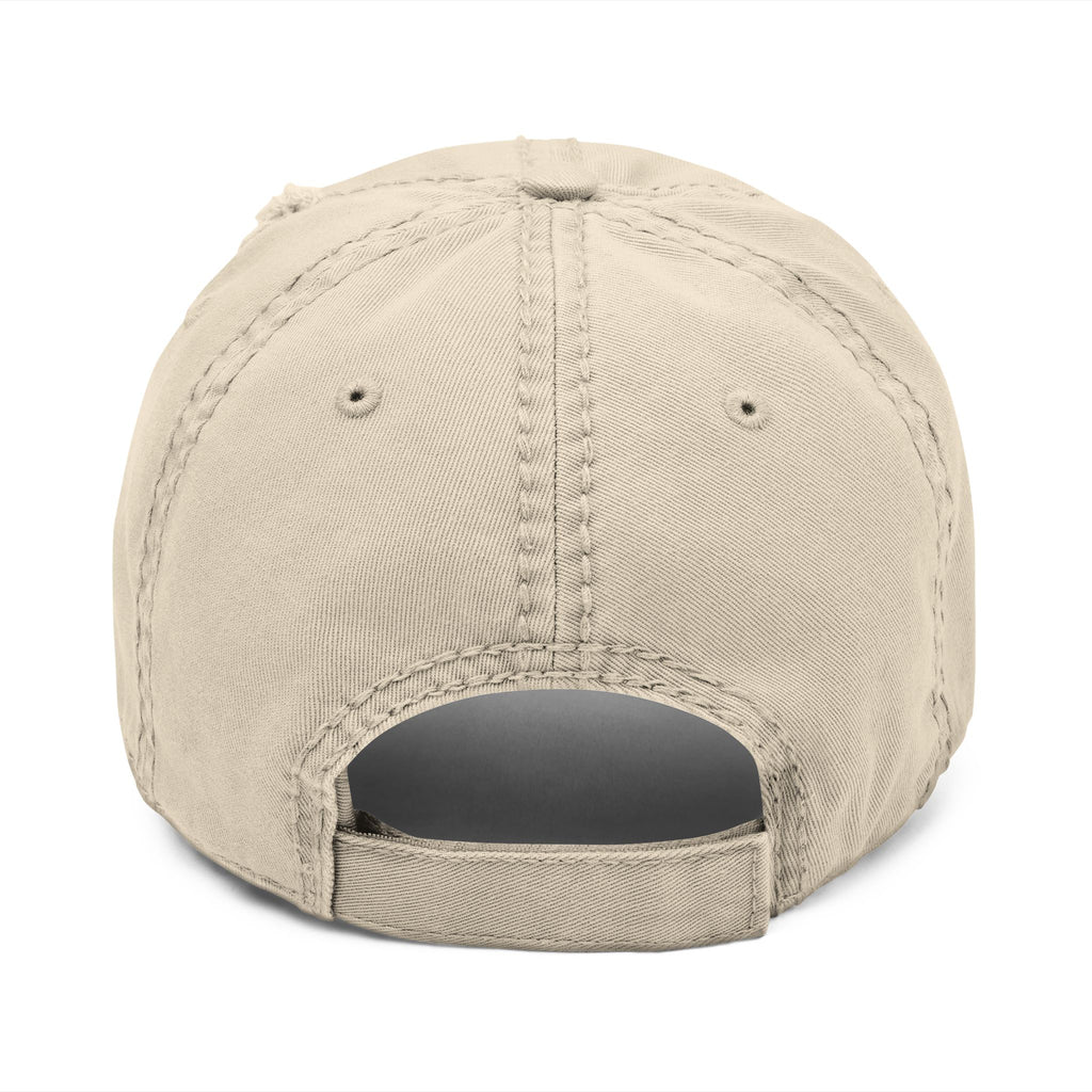 Salty Veins Embroidered Distressed Dad Hat