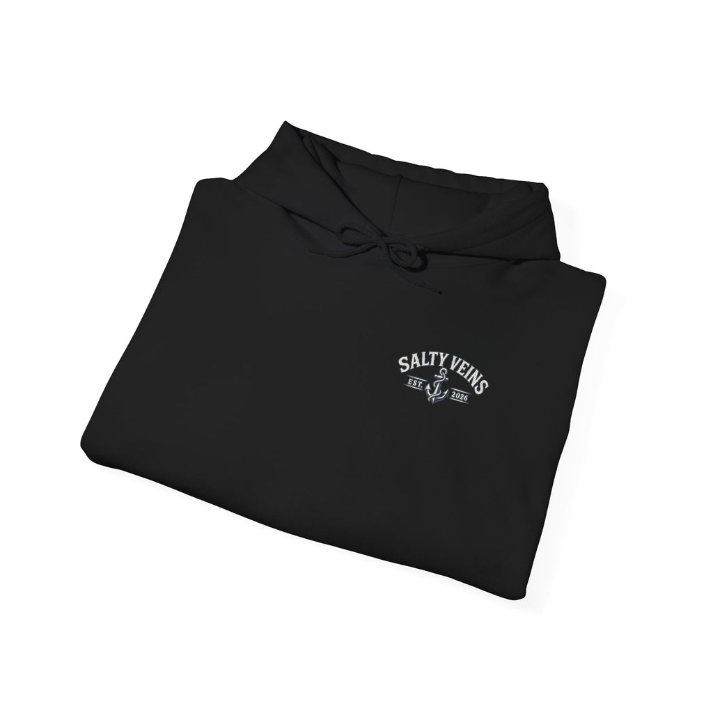 Salty Veins Support Local Fishermen Hoodie
