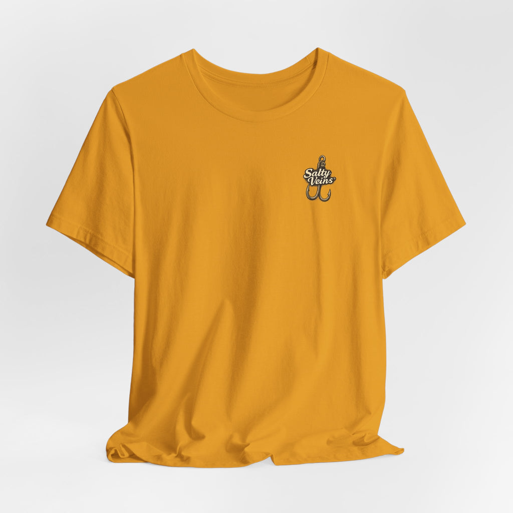 Salty Veins Hooked on the Salt Beach House Tee