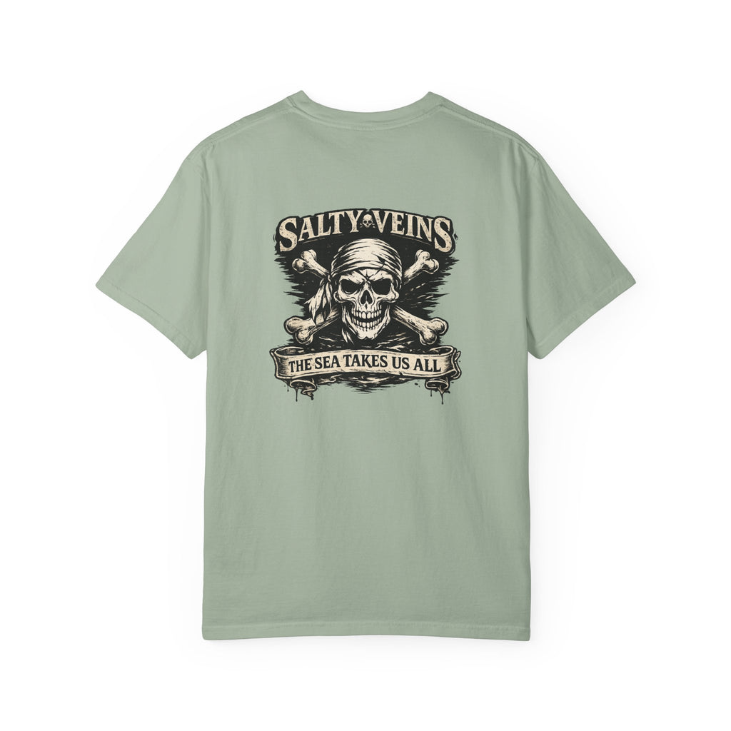Salty Veins The Sea Takes Us All Tee