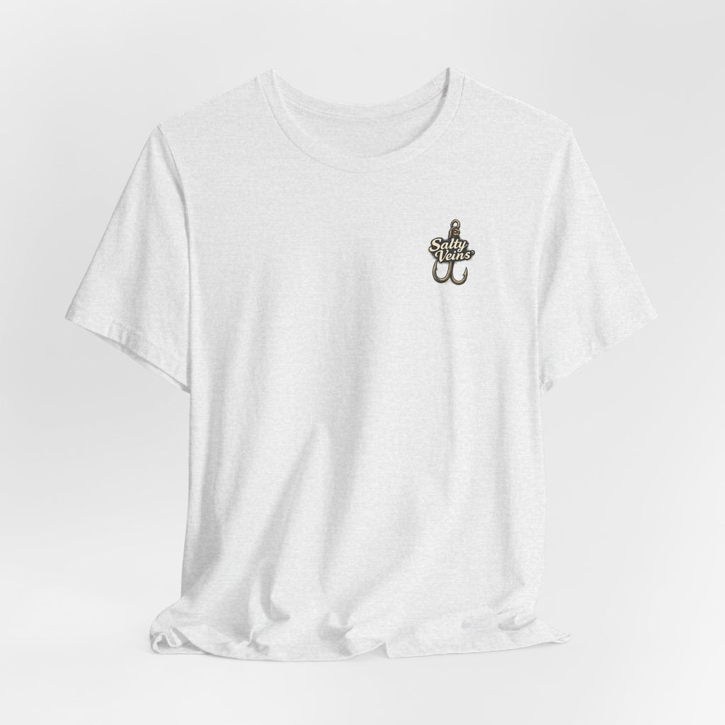 Salty Veins Hooked on the Salt Beach House Tee
