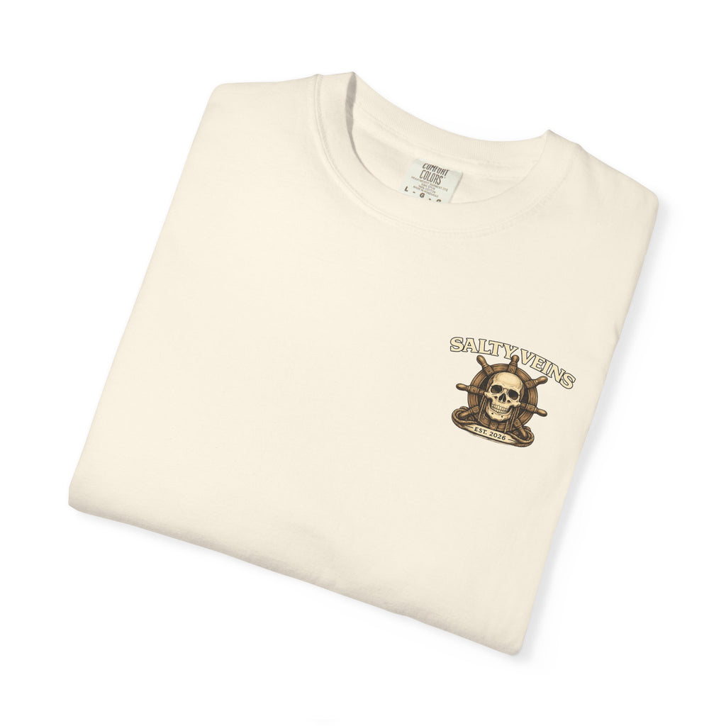 T-shirt Crâne & Casque Salty Veins