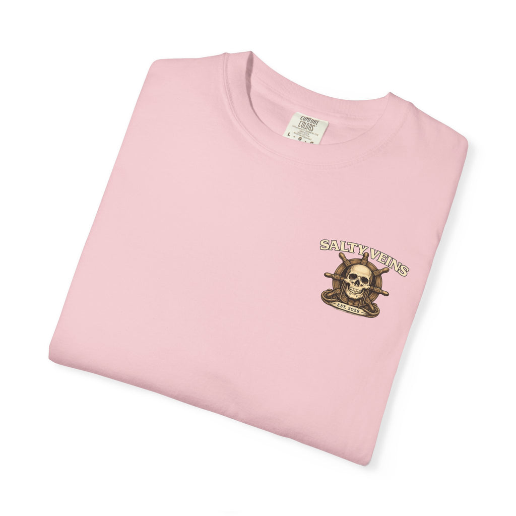 T-shirt Crâne & Casque Salty Veins
