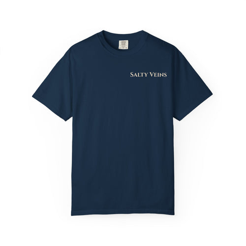 T-shirt Salty Veins Conçu pour la Mer
