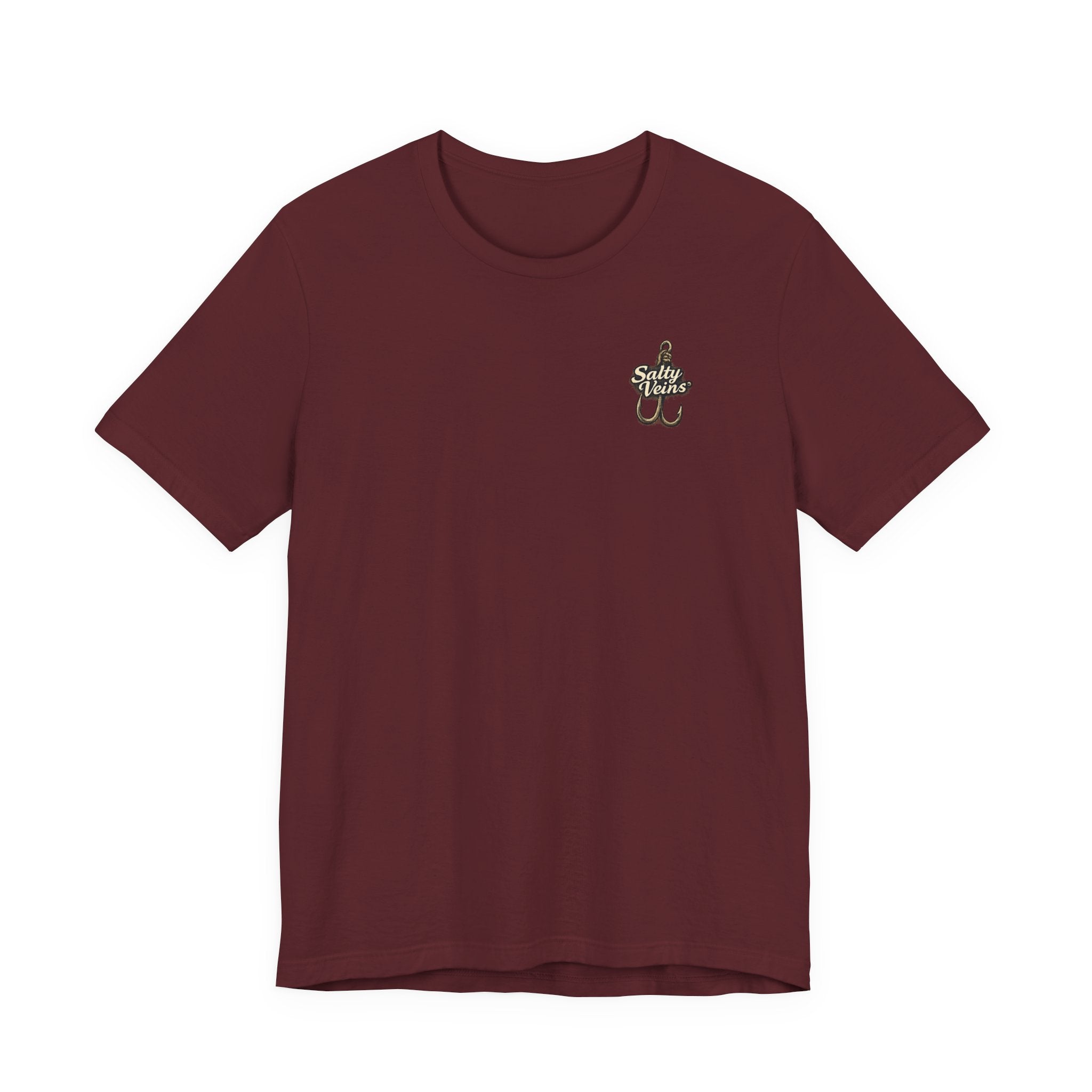 Salty Veins Hooked on the Salt Beach House Tee