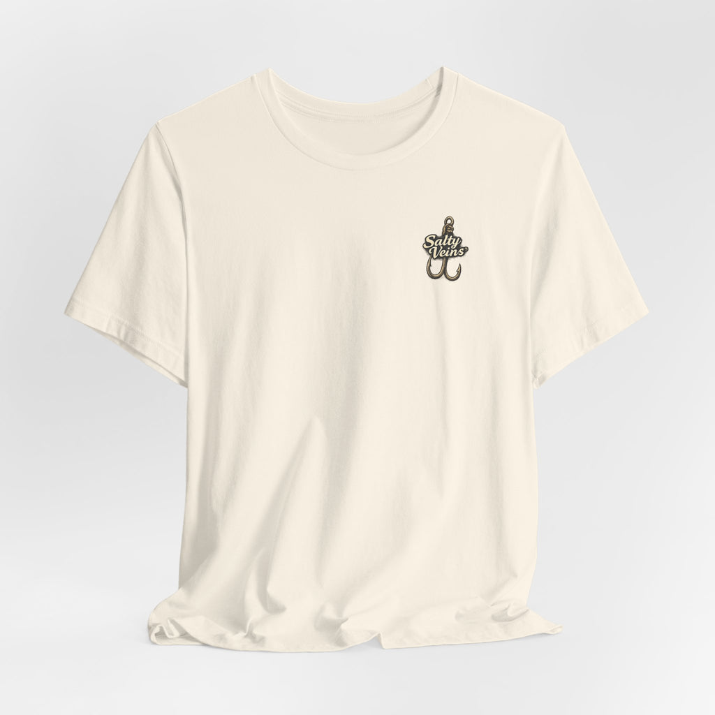 Salty Veins Hooked on the Salt Beach House Tee