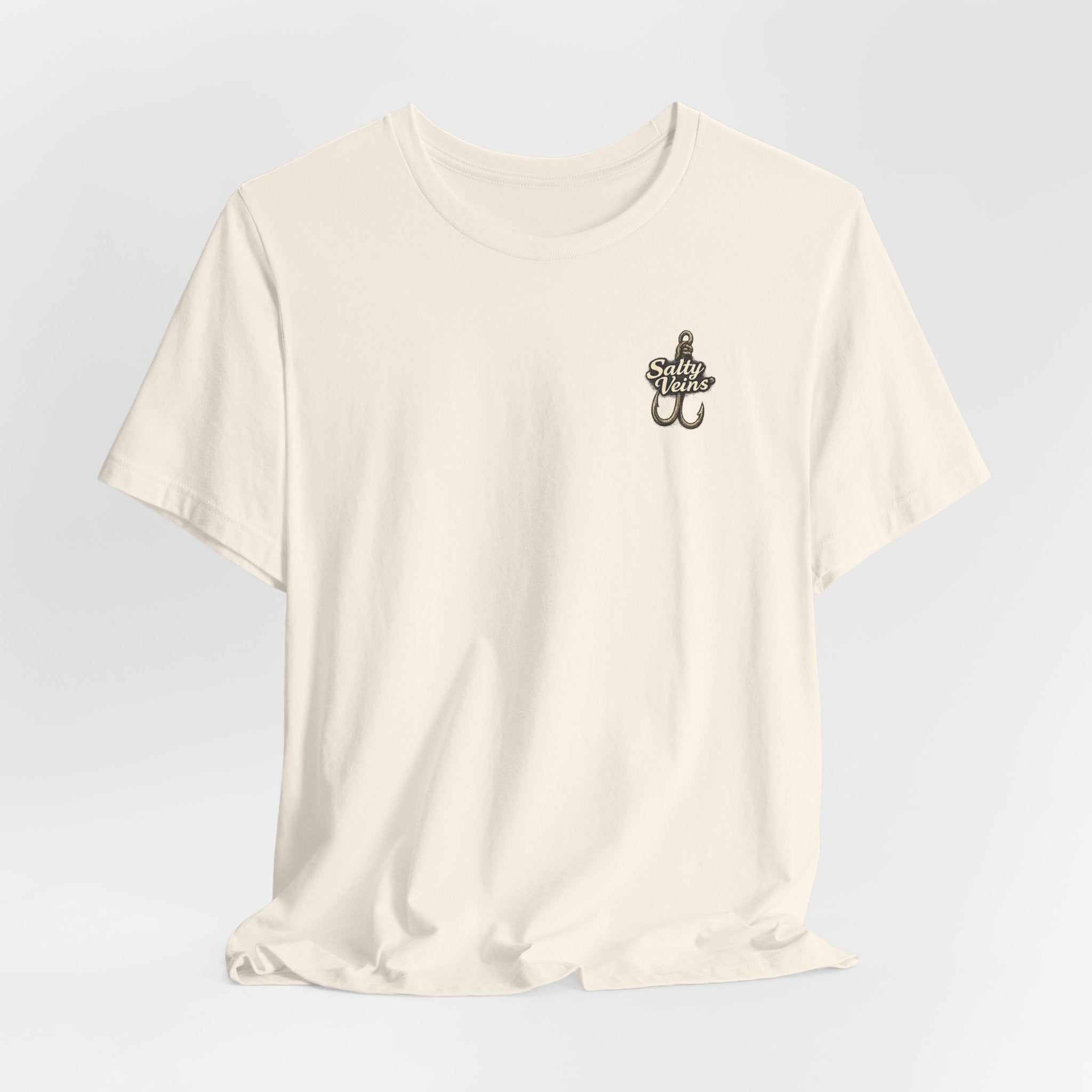 Salty Veins Hooked on the Salt Beach House Tee