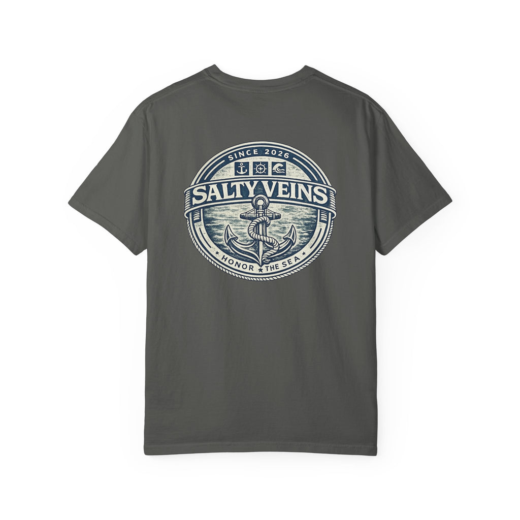 Salty Veins Honor the Sea Tee