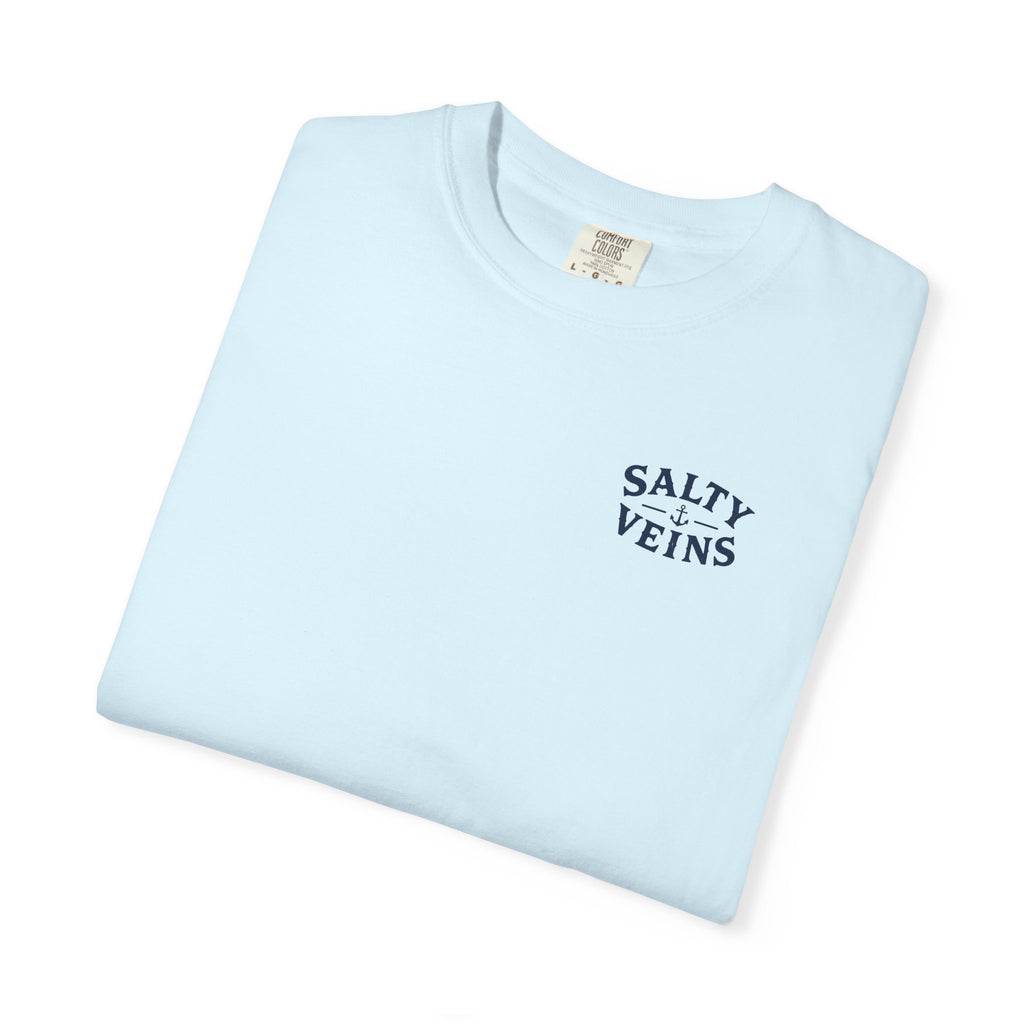 Salty Veins Off the Clock Tee