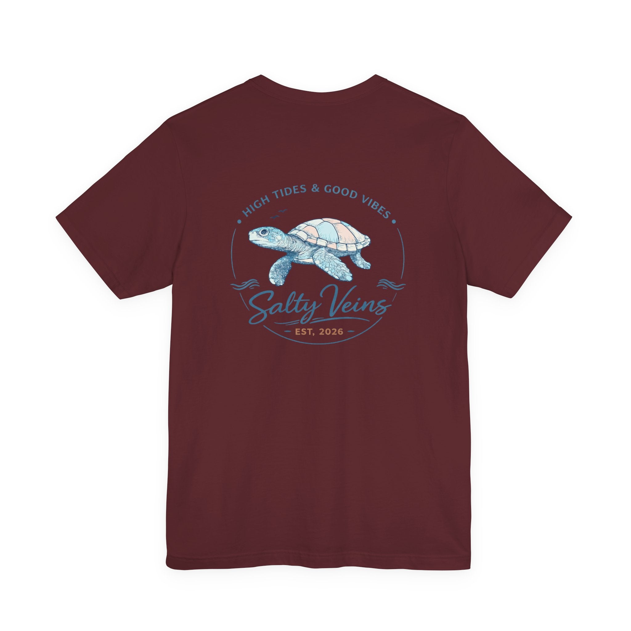 Salty Veins High Tides & Good Vibes Tee