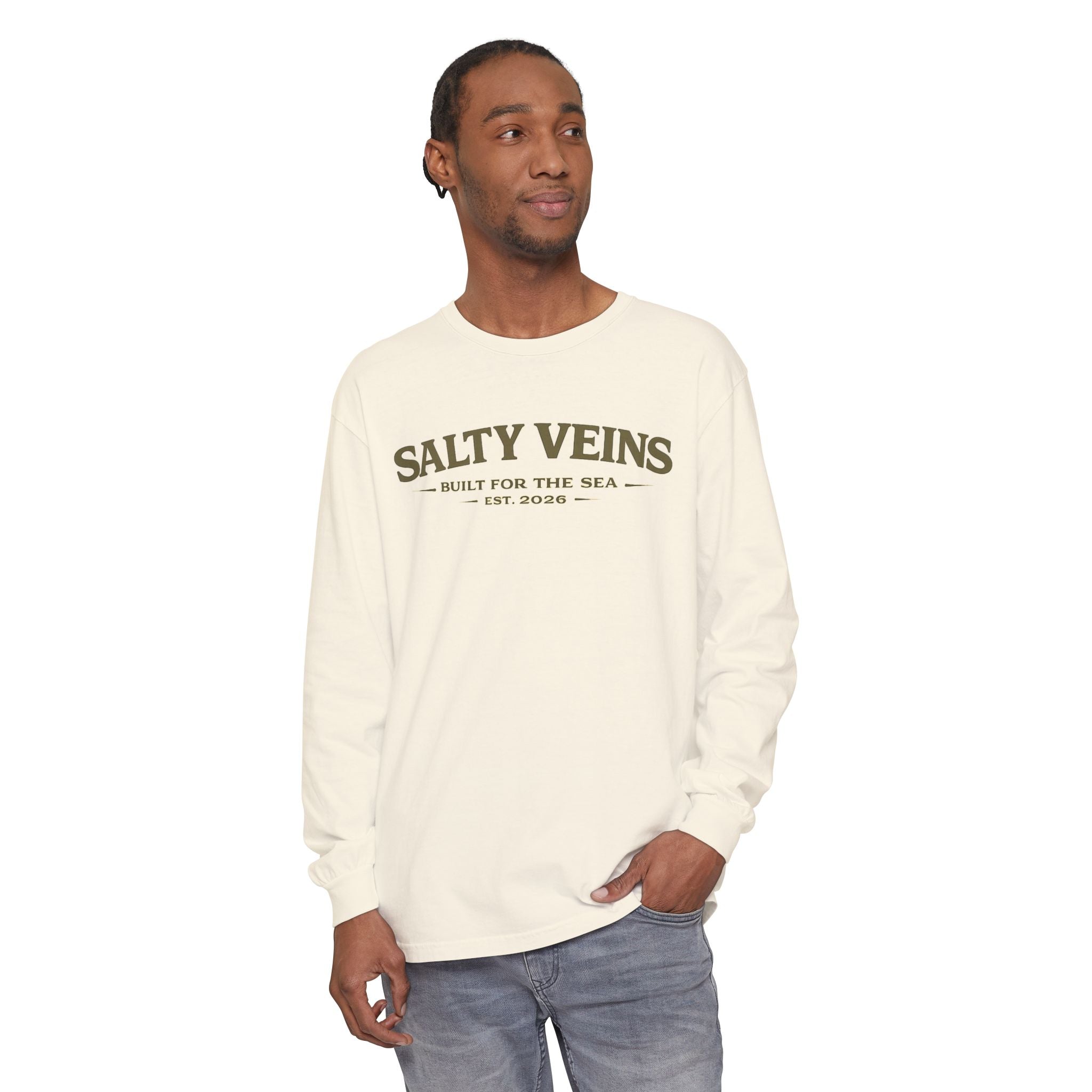 Salty Veins Logo Long Sleeve