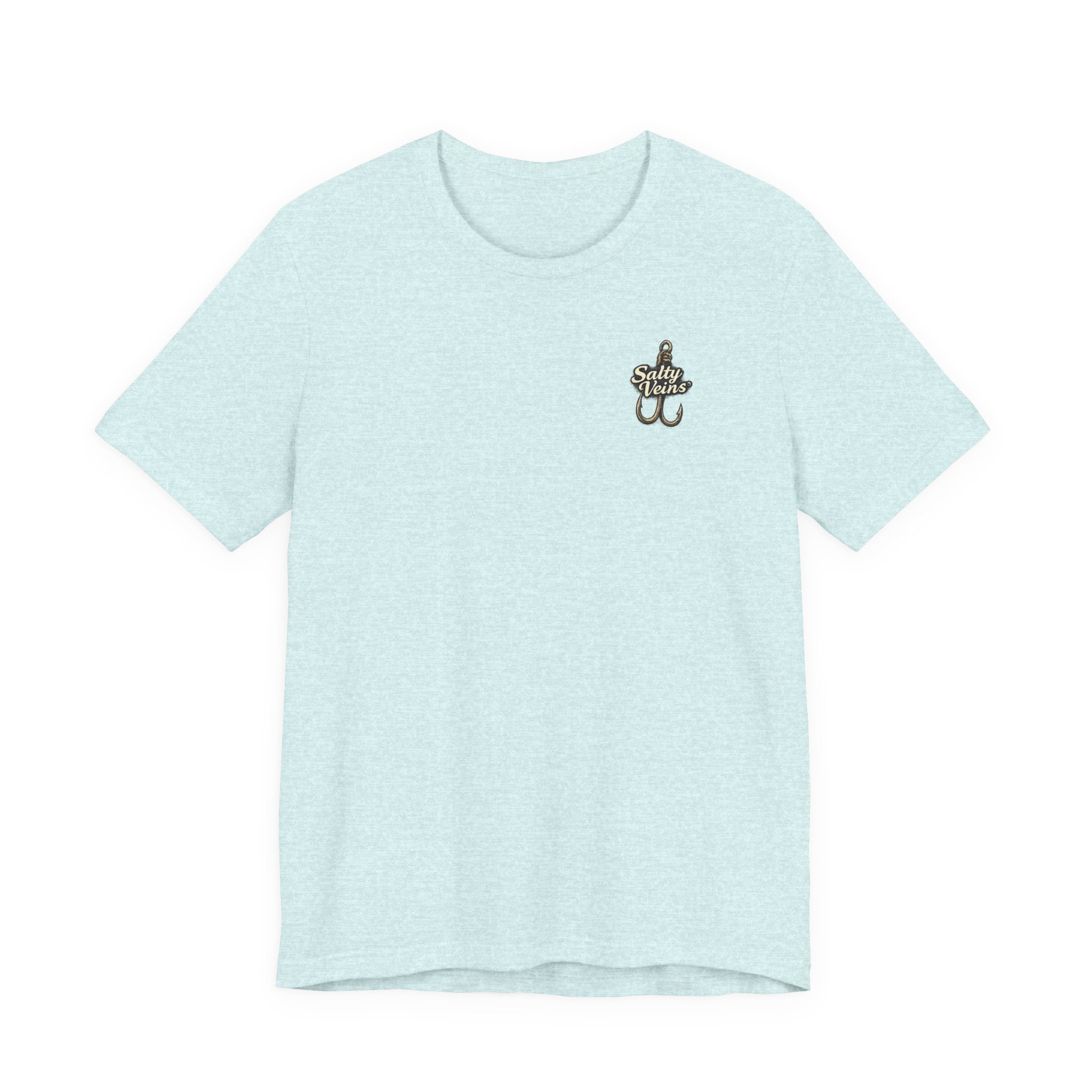 Salty Veins Hooked on the Salt Beach House Tee