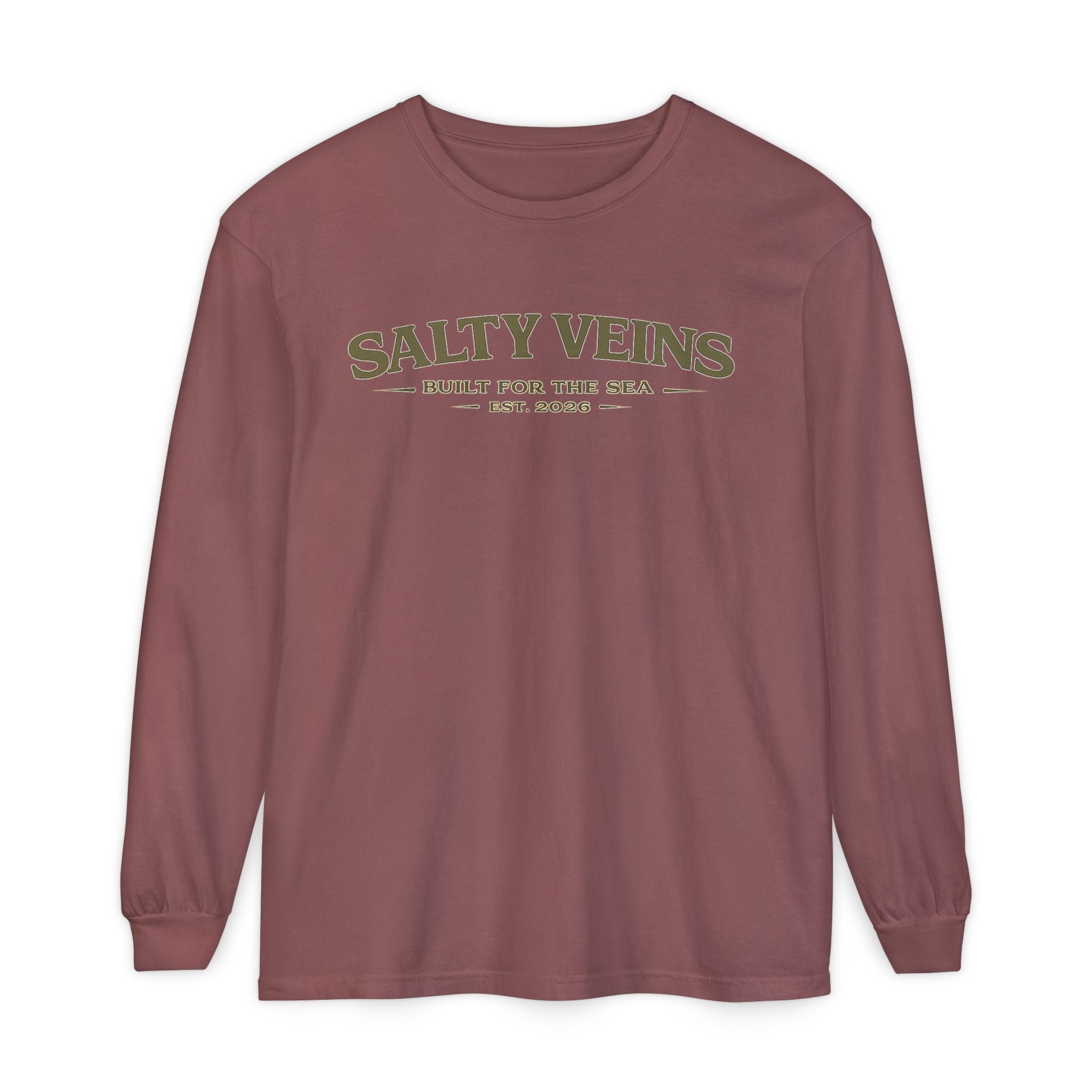 Salty Veins Logo Long Sleeve