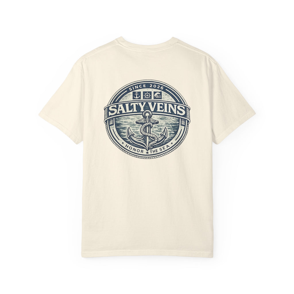 Salty Veins Honor the Sea Tee
