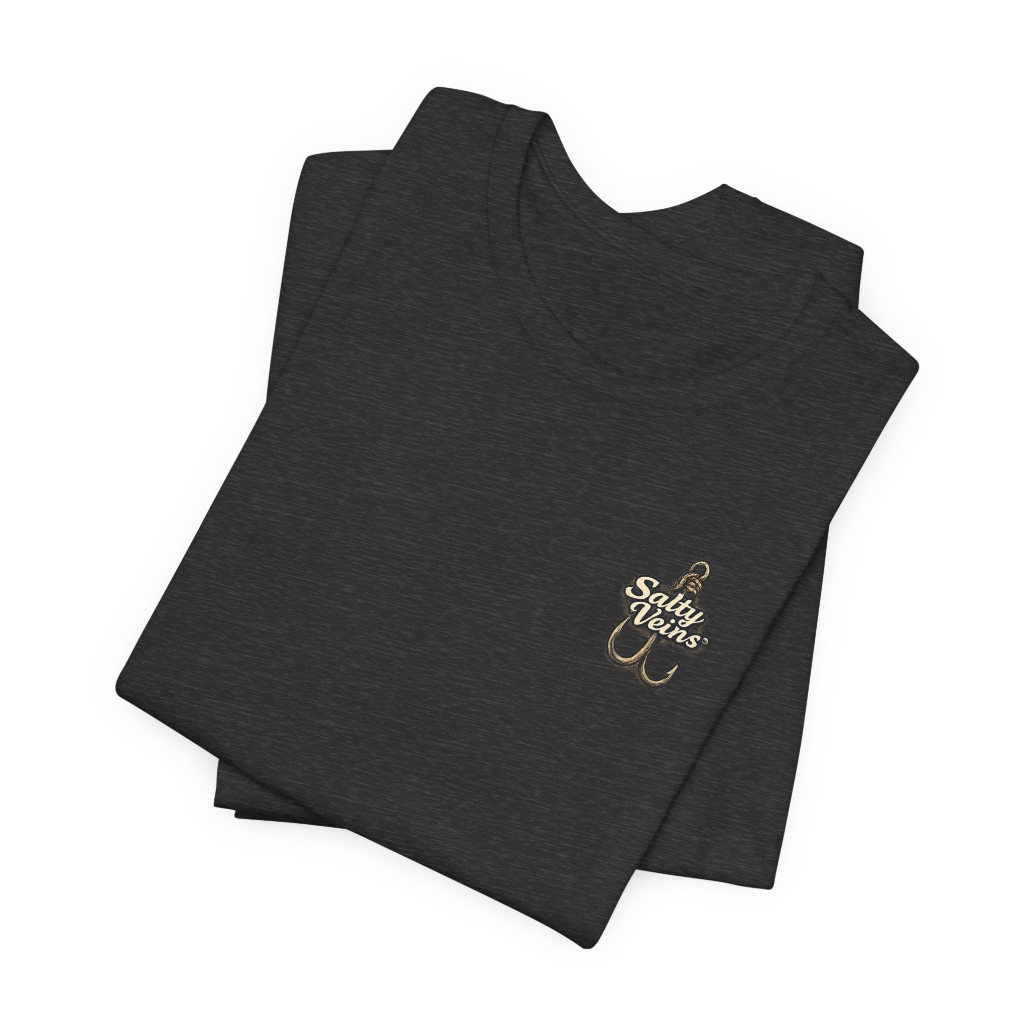 Salty Veins Hooked on the Salt Beach House Tee