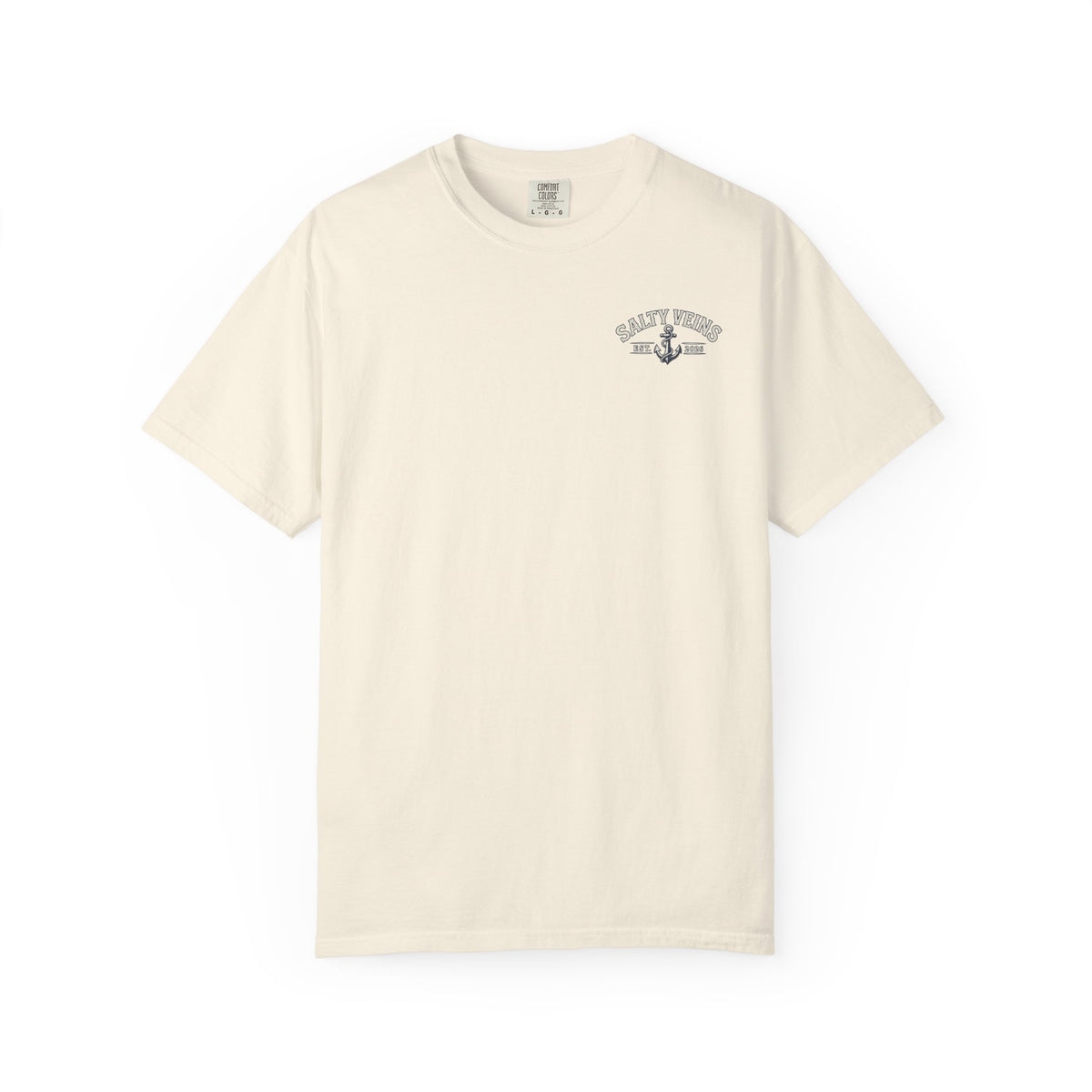 Salty Veins Support Local Fisherman Tee