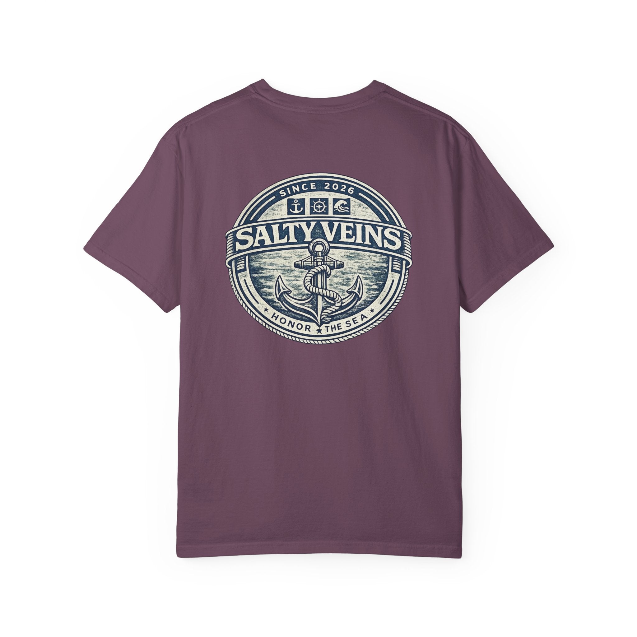 Salty Veins Honor the Sea Tee
