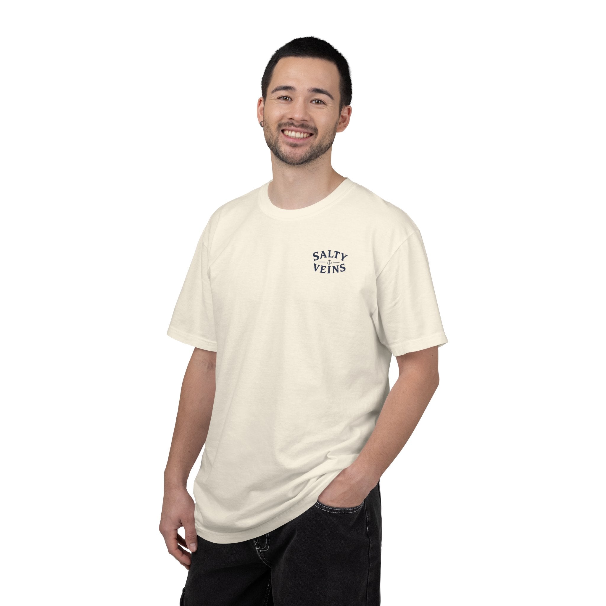 Salty Veins Off the Clock Tee