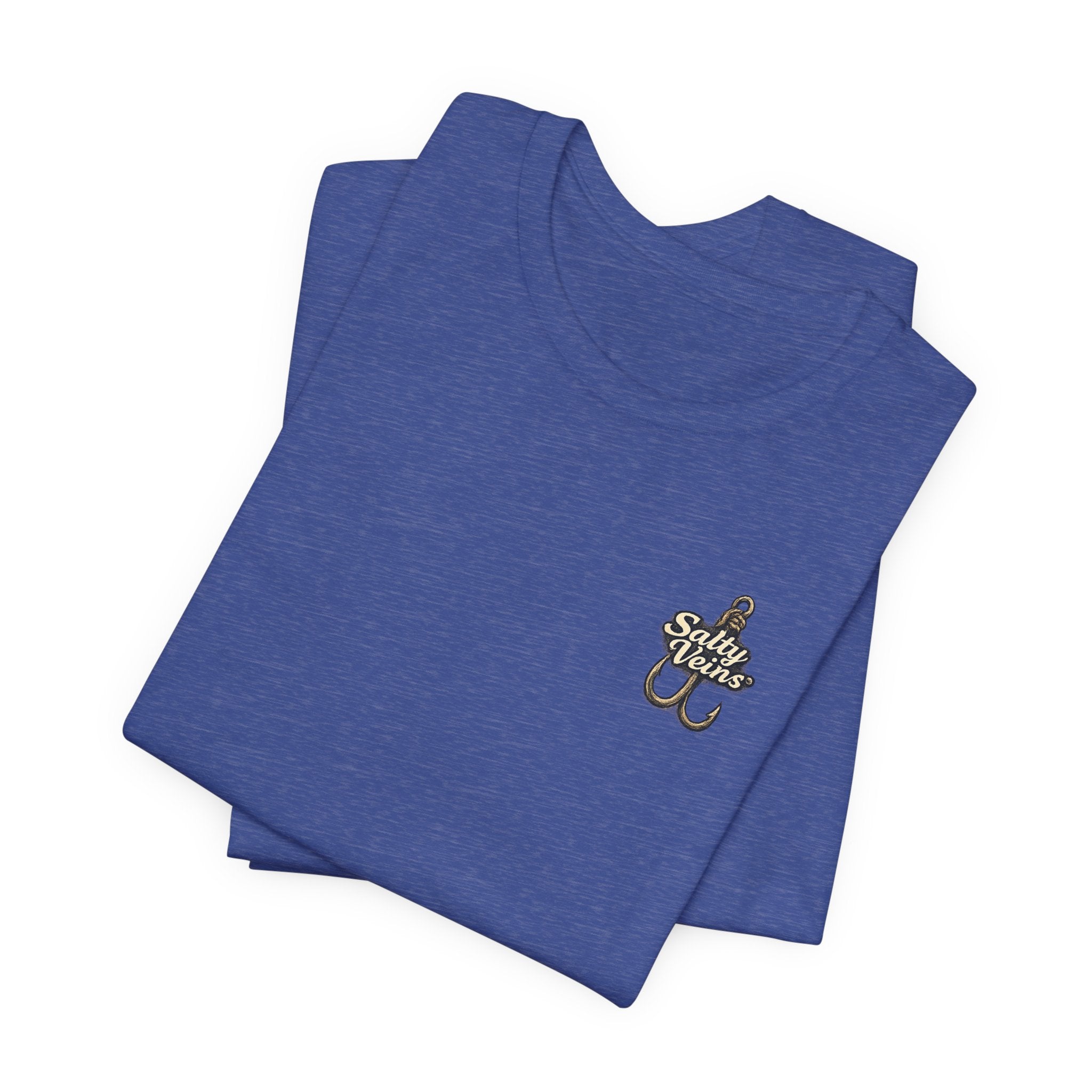Salty Veins Hooked on the Salt Beach House Tee