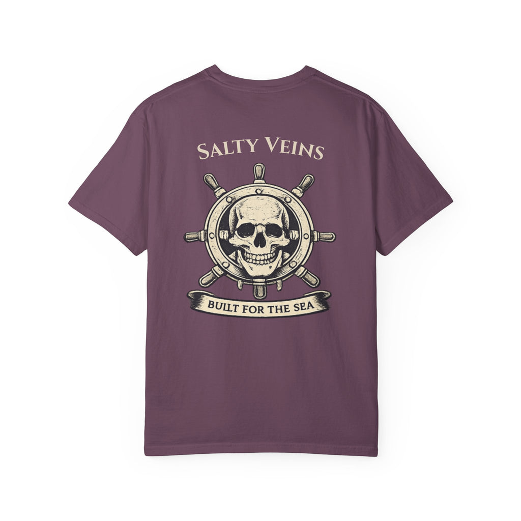 T-shirt Salty Veins Conçu pour la Mer