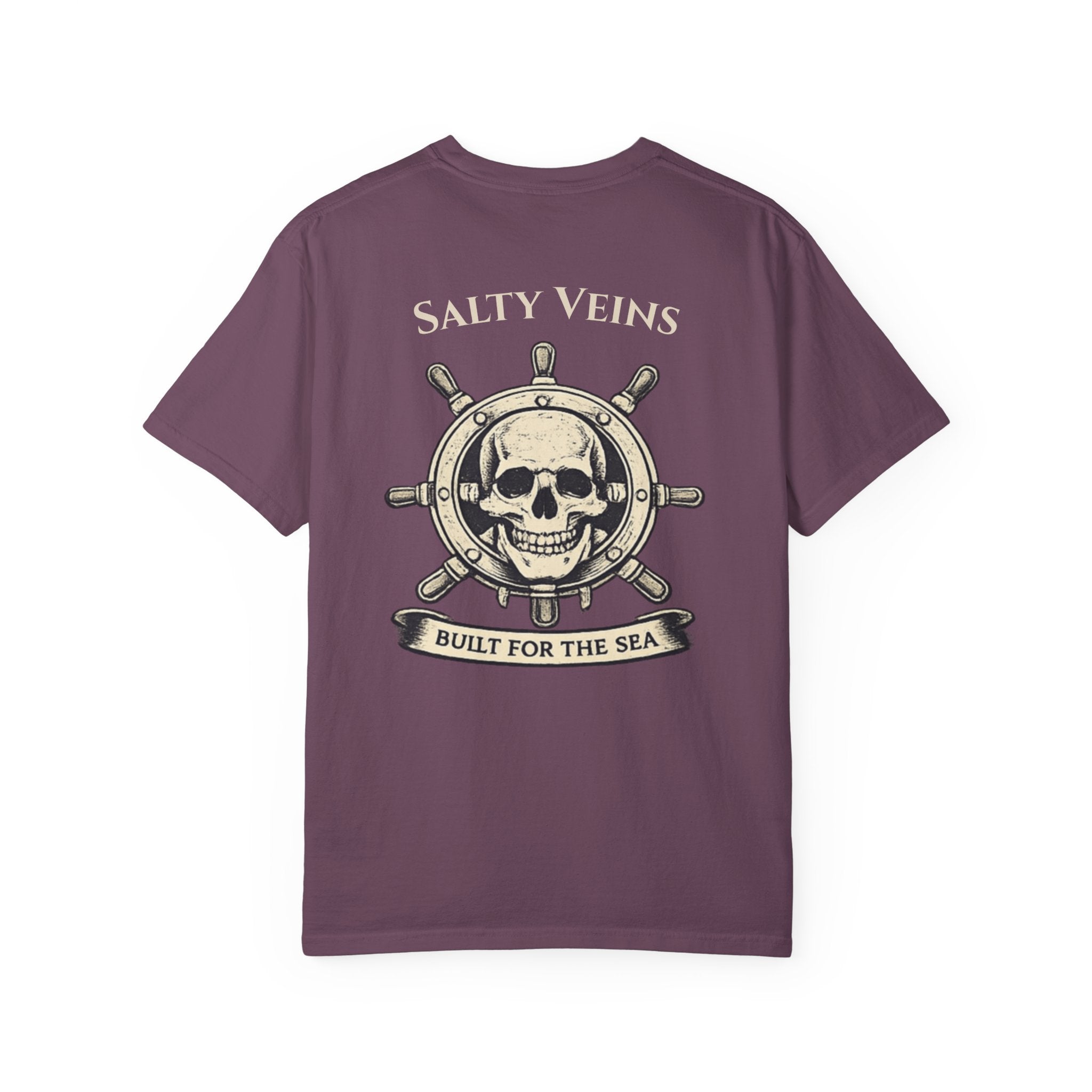 T-shirt Salty Veins Conçu pour la Mer