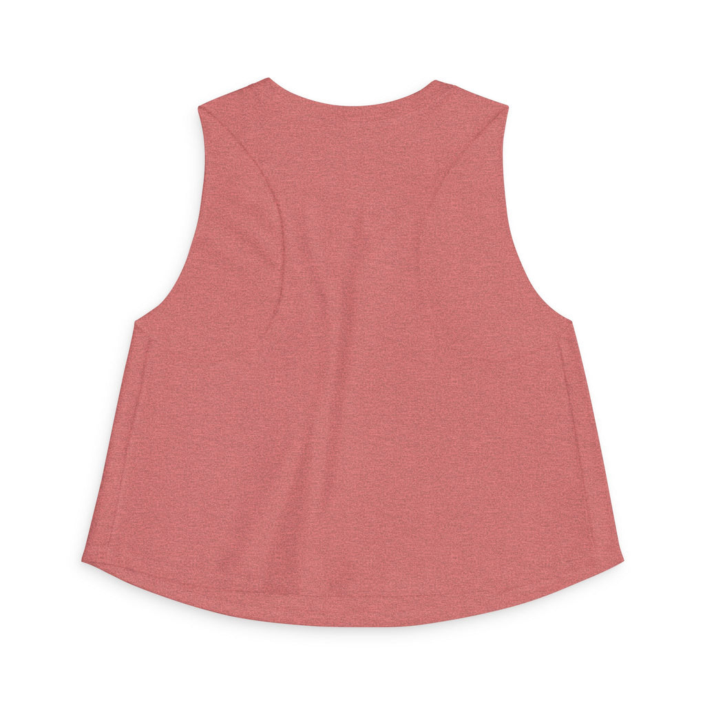 Salty Veins Haut court pour femme — Débardeur blanc sans manches, minimal et estival