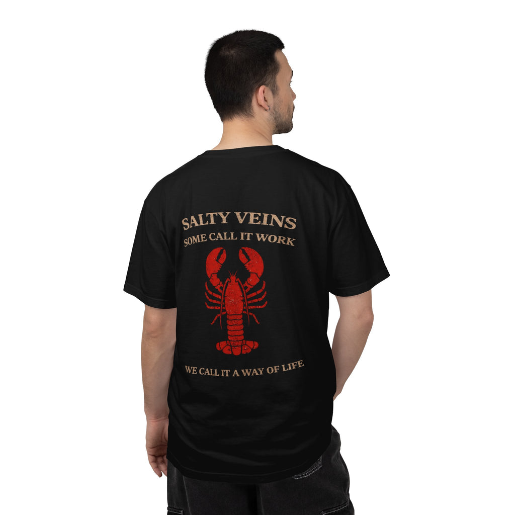 Salty Veins Way of Life Lobster Tee