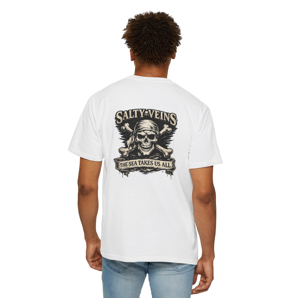 Salty Veins The Sea Takes Us All Tee