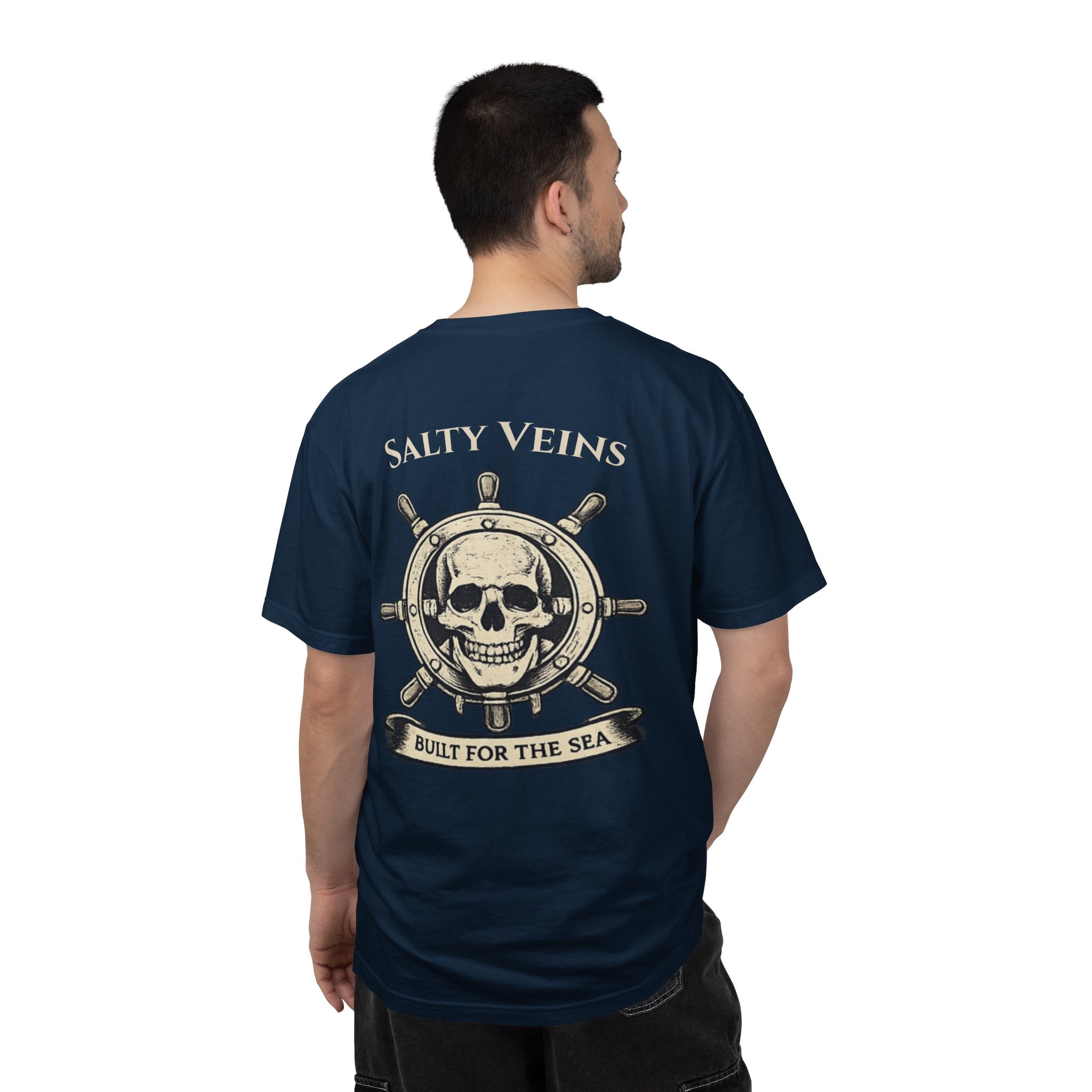 T-shirt Salty Veins Conçu pour la Mer