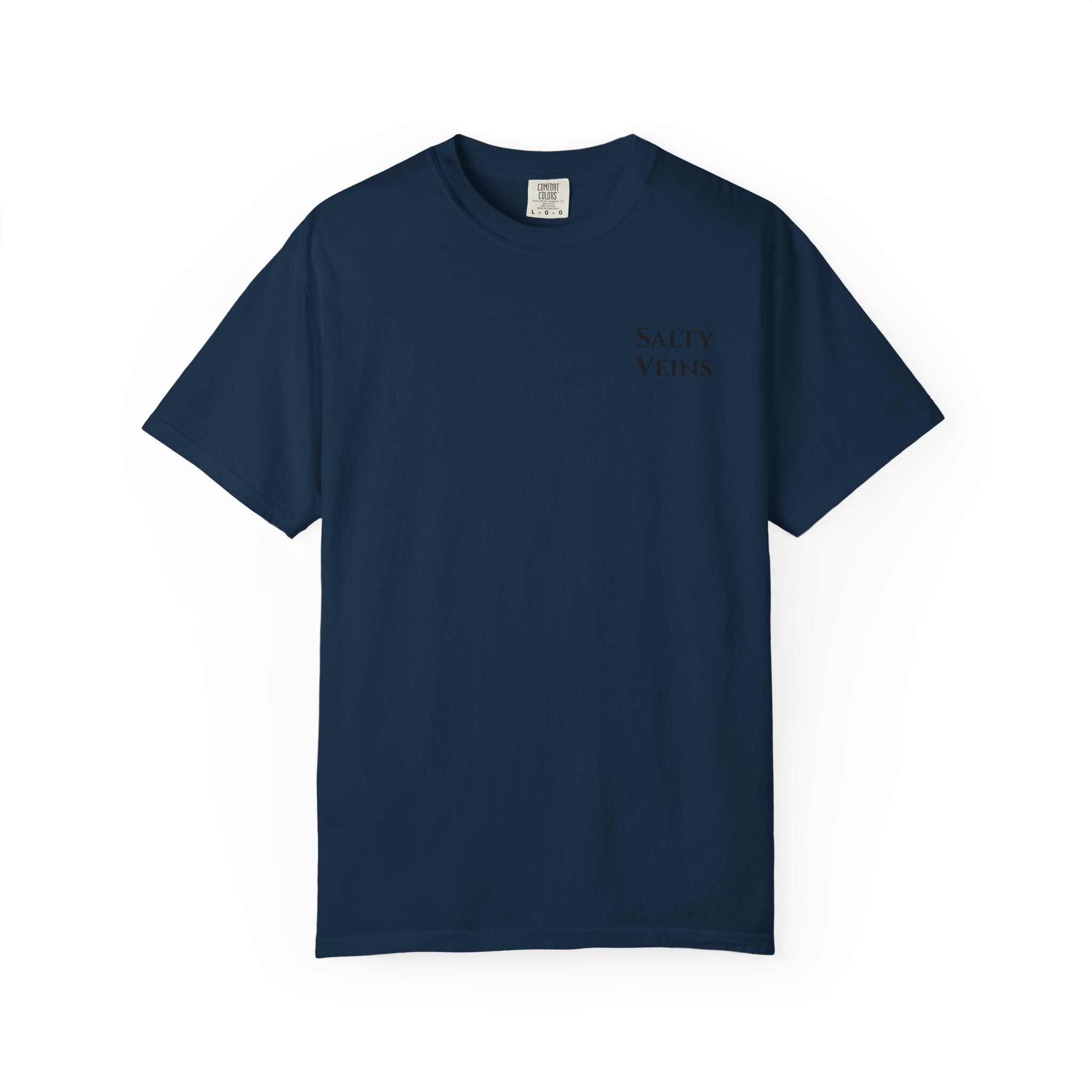 Salty Veins Anchor & Sailing Ship Tee