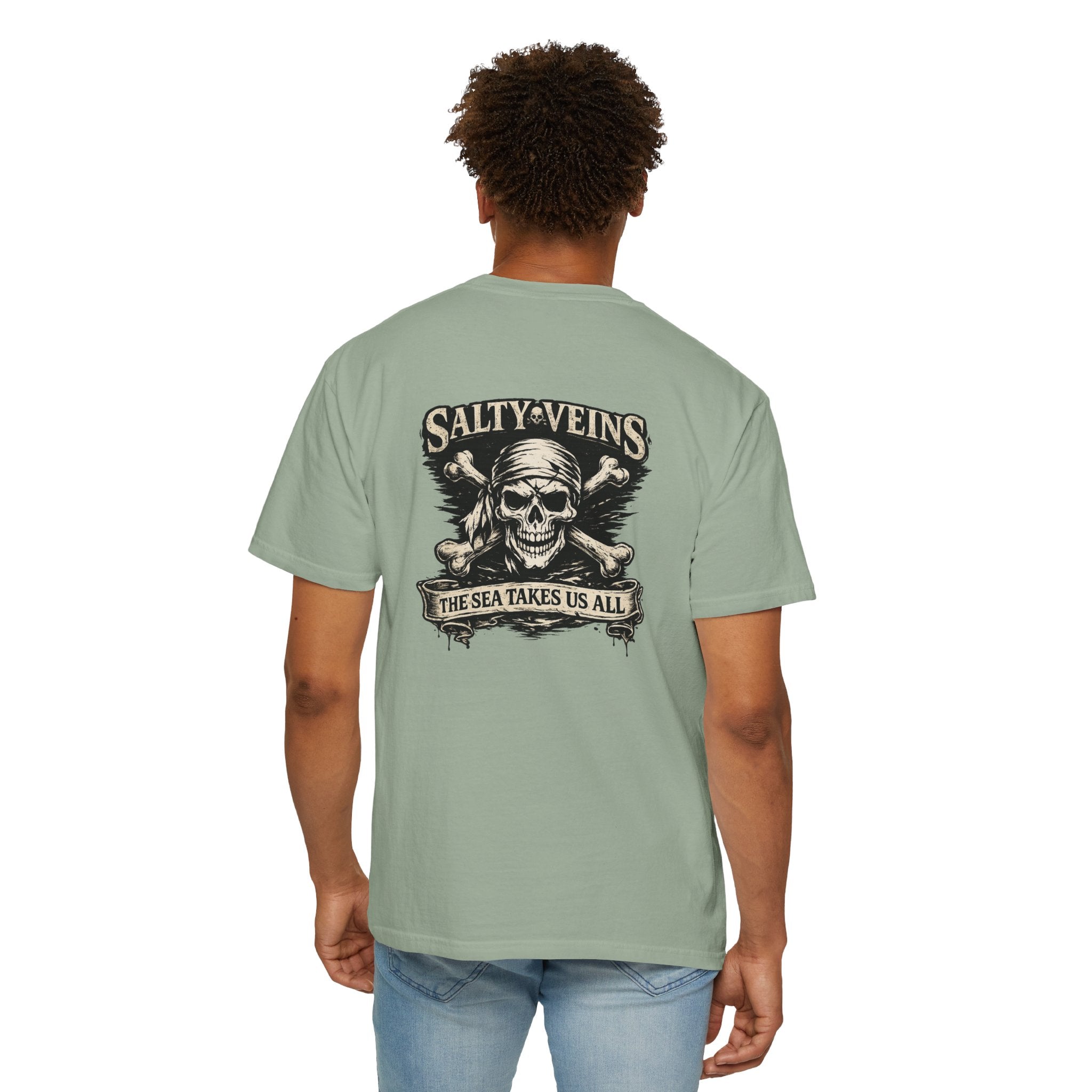 Salty Veins The Sea Takes Us All Tee