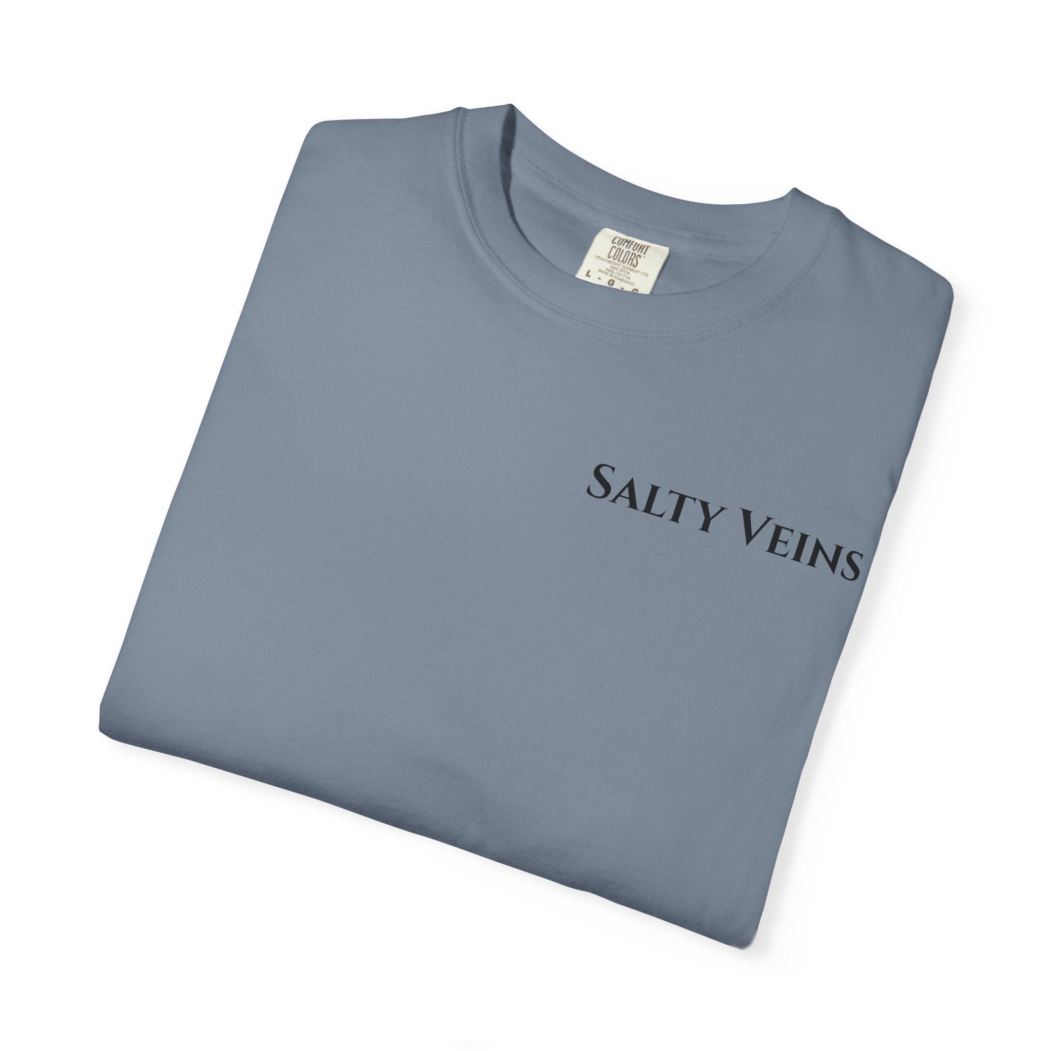 Salty Veins Beach Scene Tee