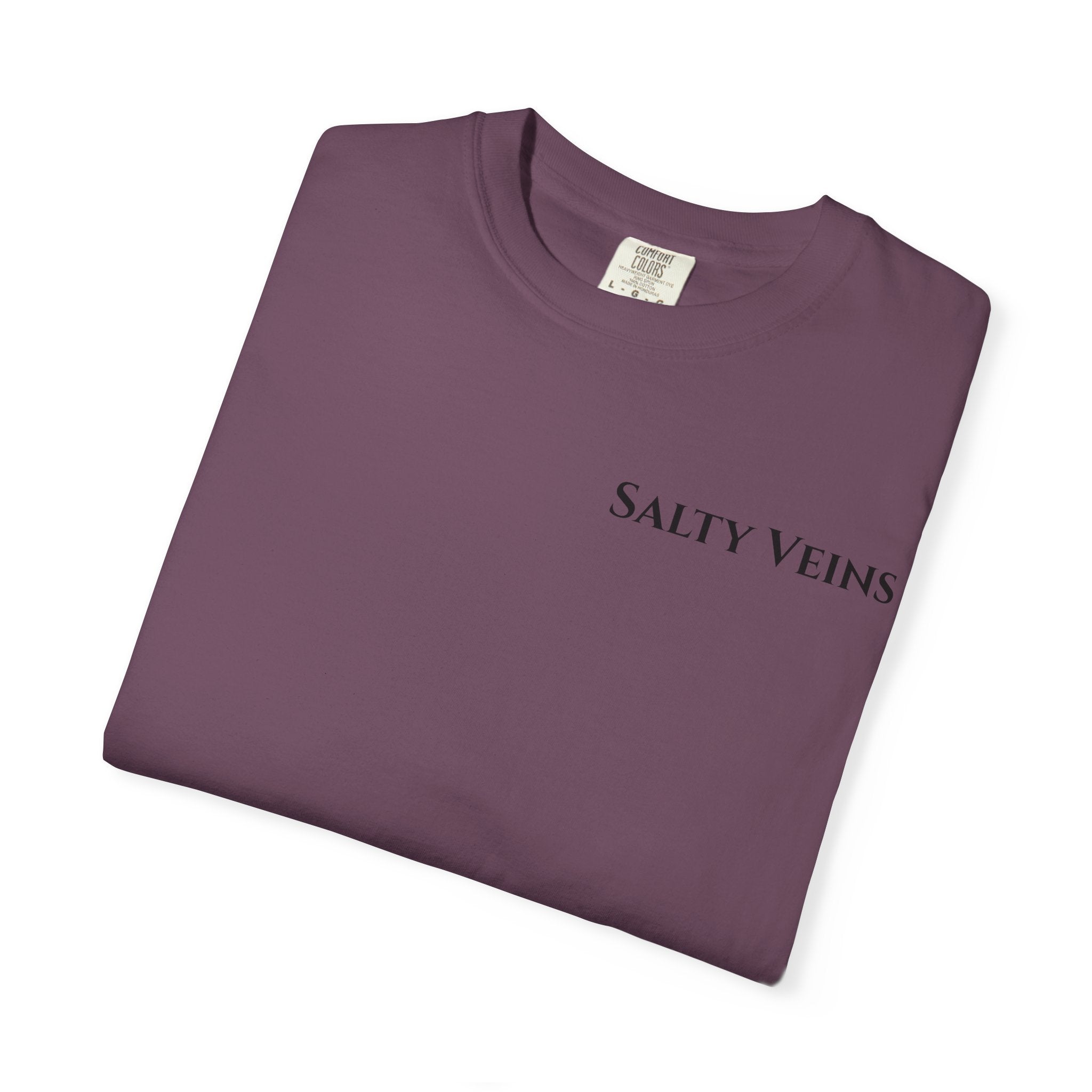 Salty Veins Beach Scene Tee