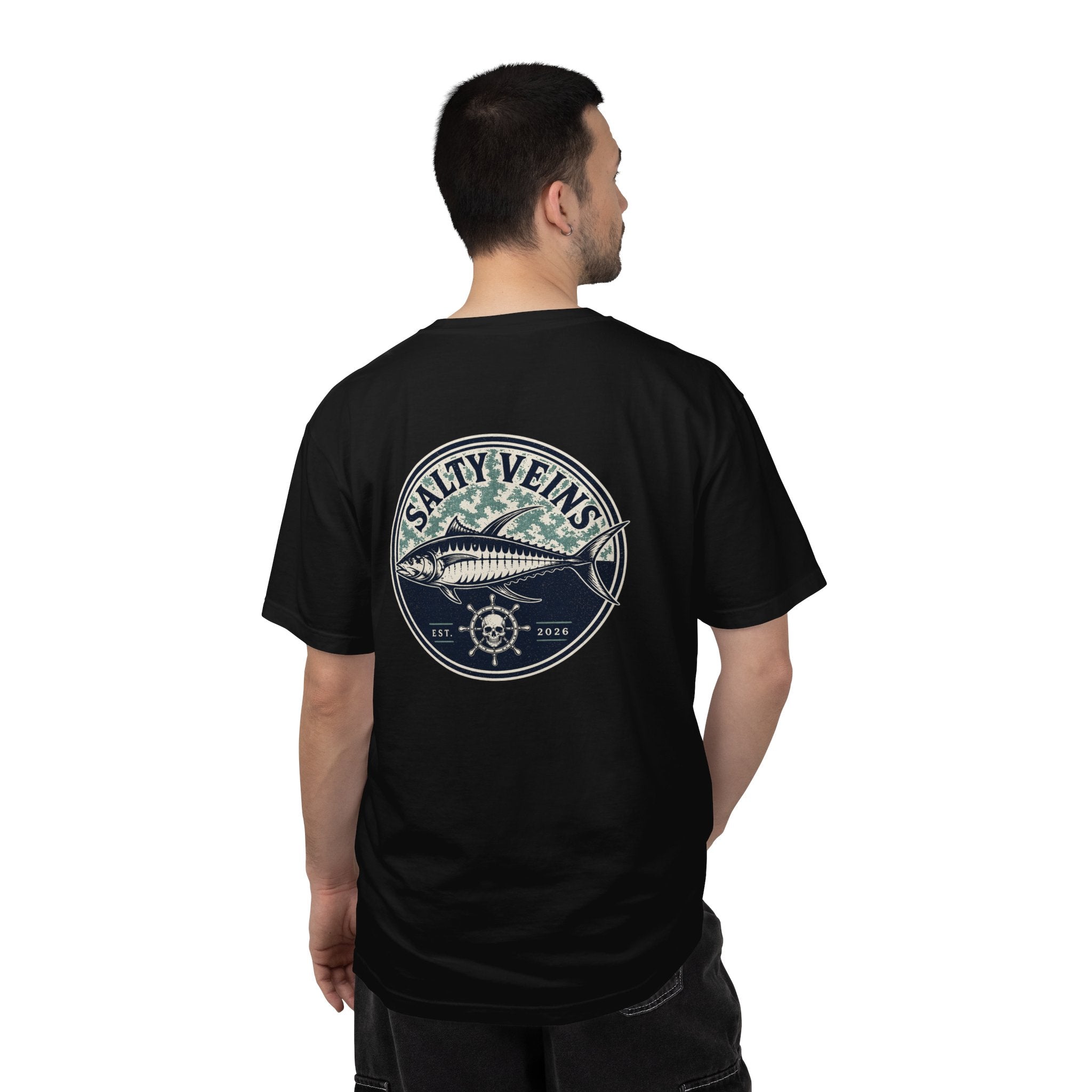 Salty Veins Tuna Fish Tee
