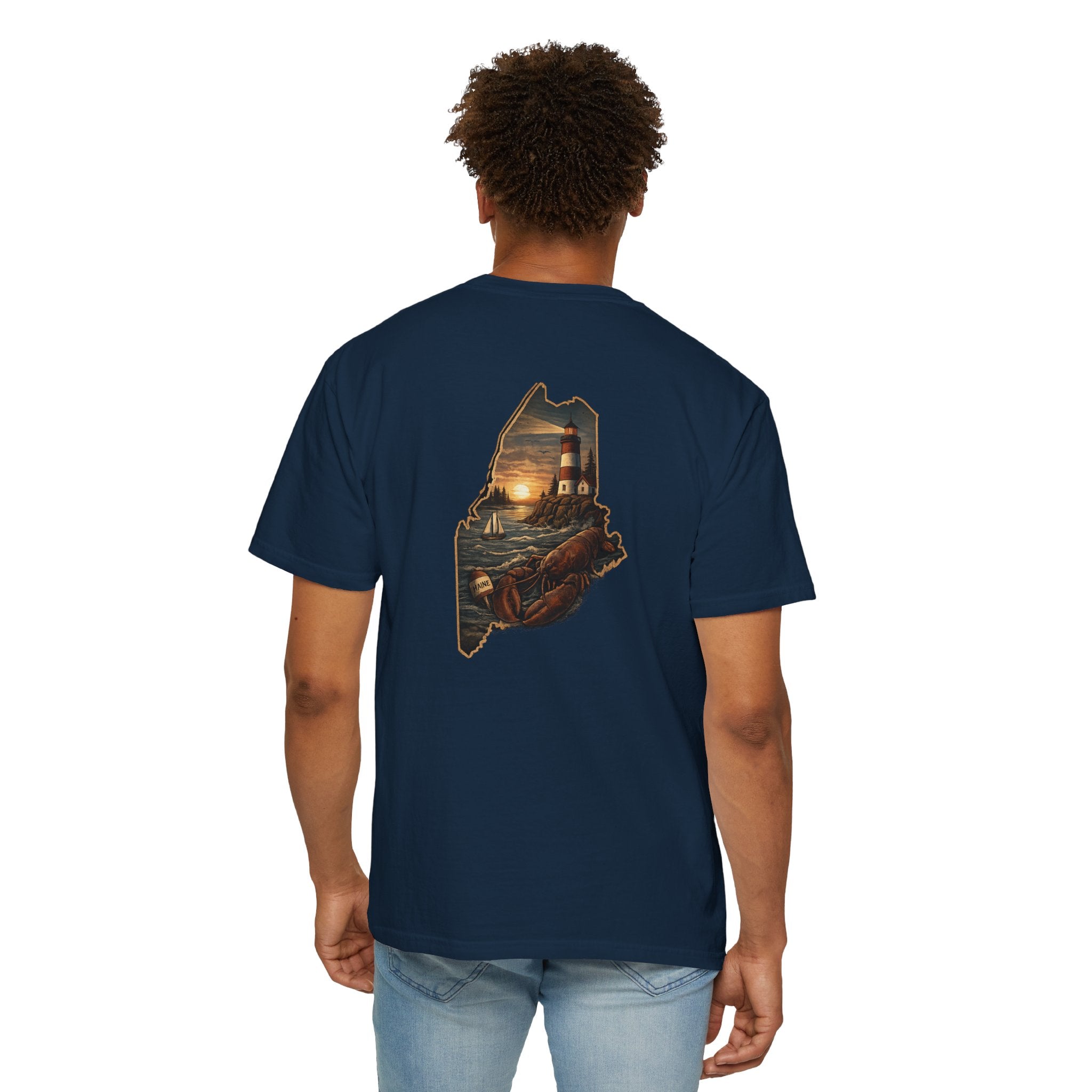 Salty Veins Maine Tee
