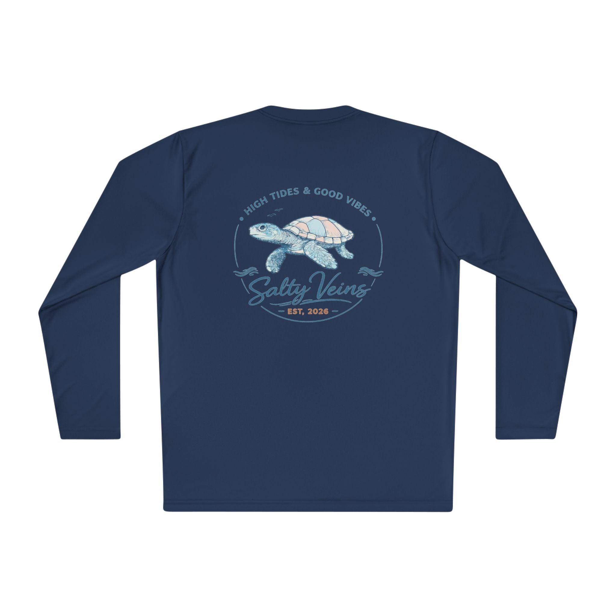 Salty Veins Sea Turtle Long Sleeve