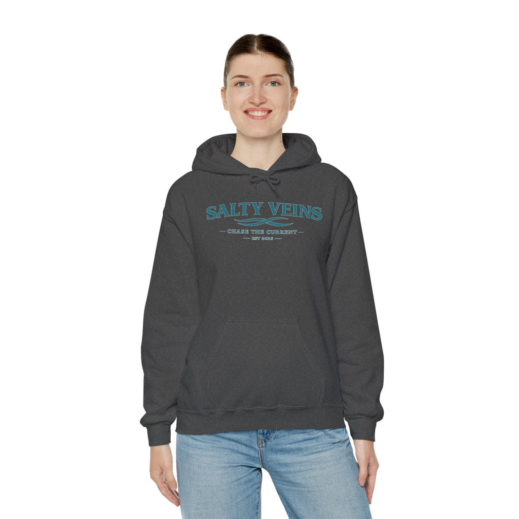 Salty Veins Hoodie — Chase the Current Sweatshirt