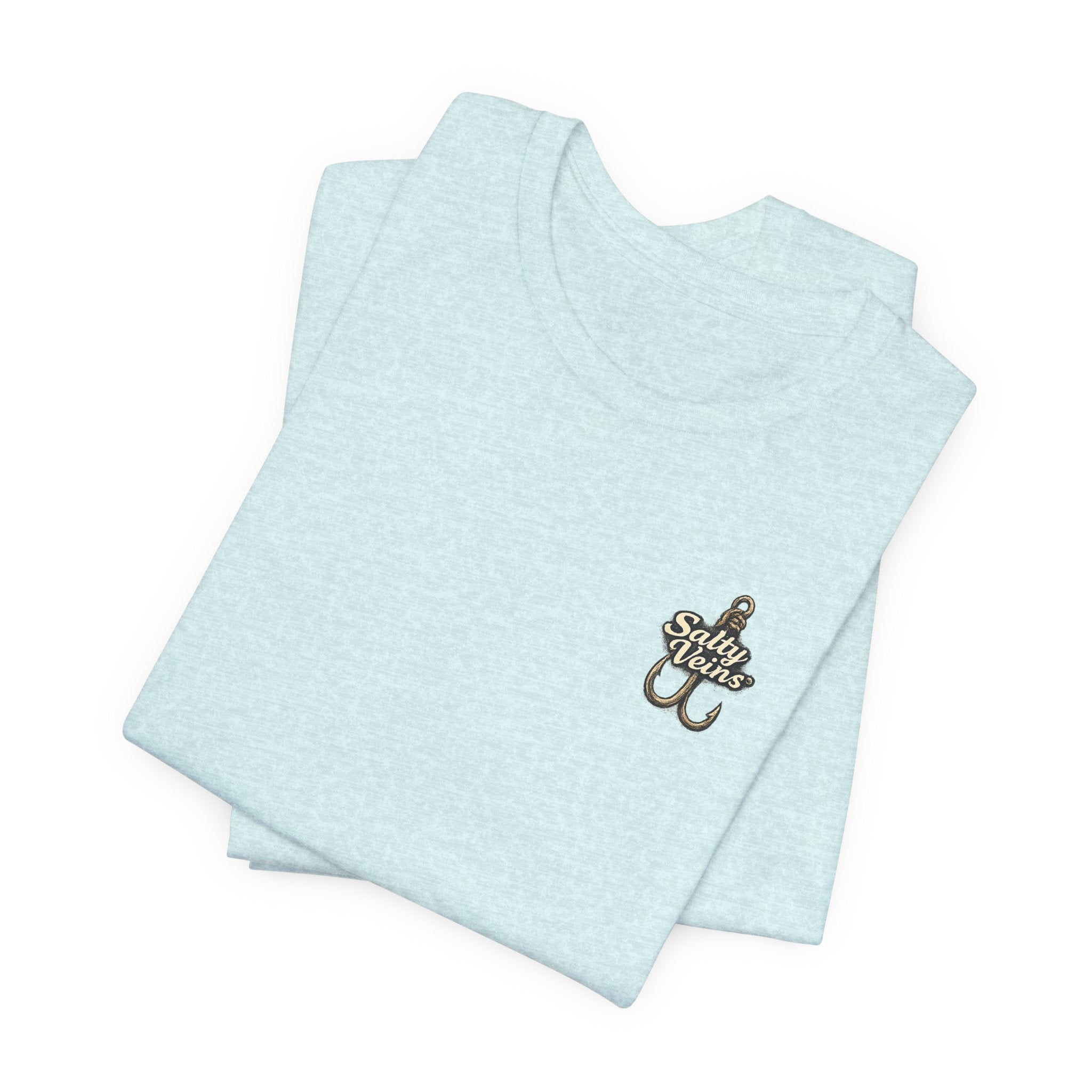 Salty Veins Hooked on the Salt Beach House Tee