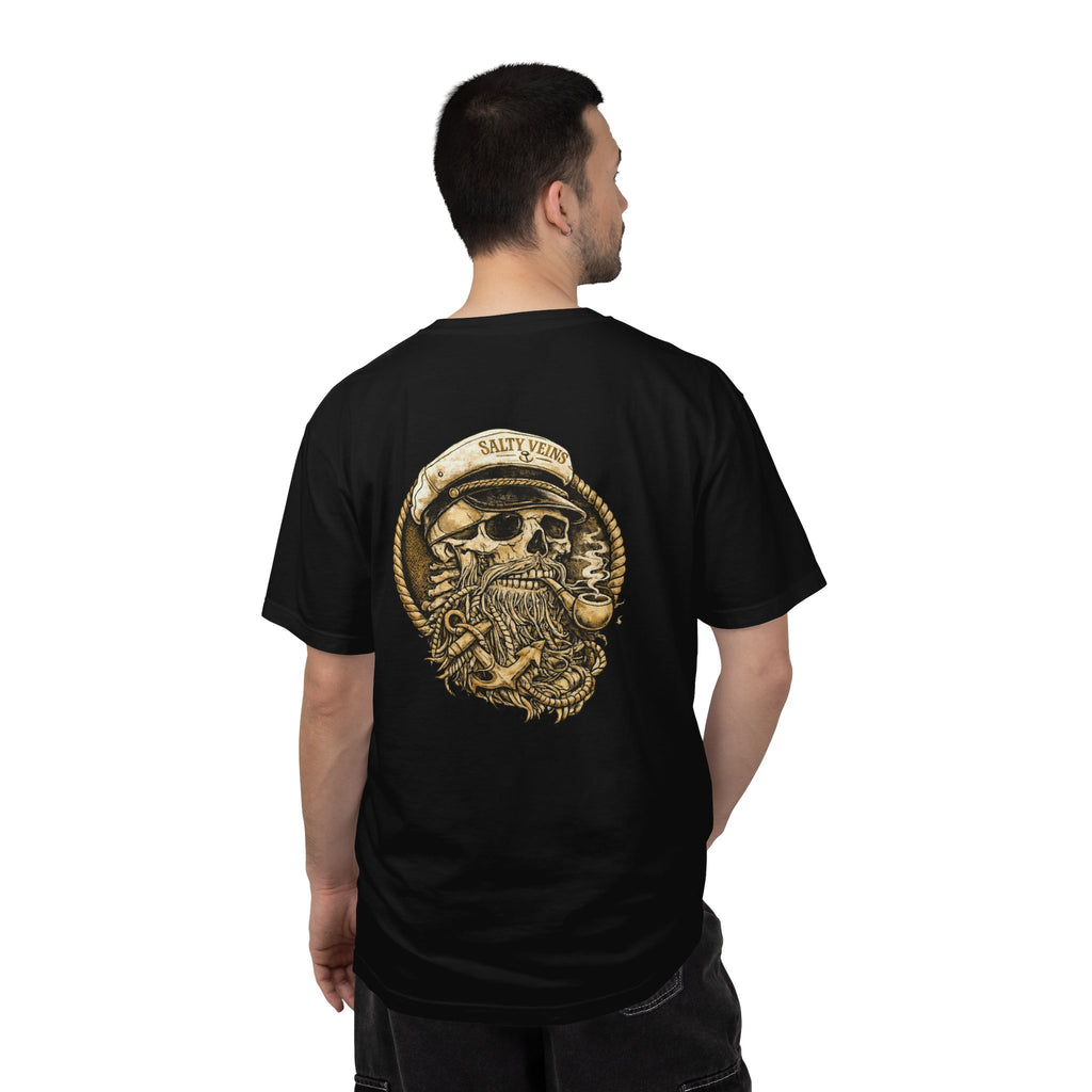 Salty Veins Skull Captain Tee